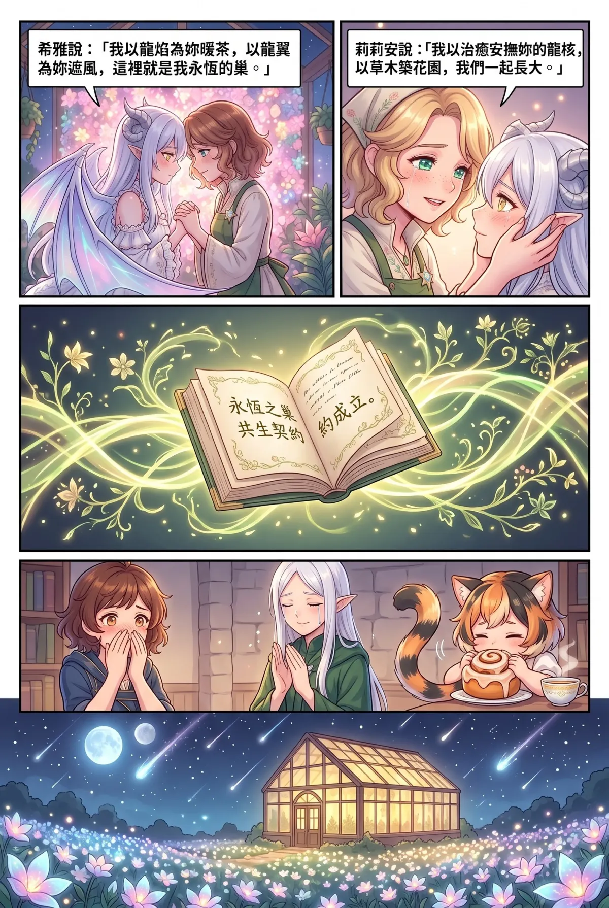 撿到小龍之後：魔女實習老師的療癒同居日誌 第 15 集　撿到小龍之後：魔女實習老師的療癒同居日誌 - 雙月之下，永恆的巢 第 18 頁