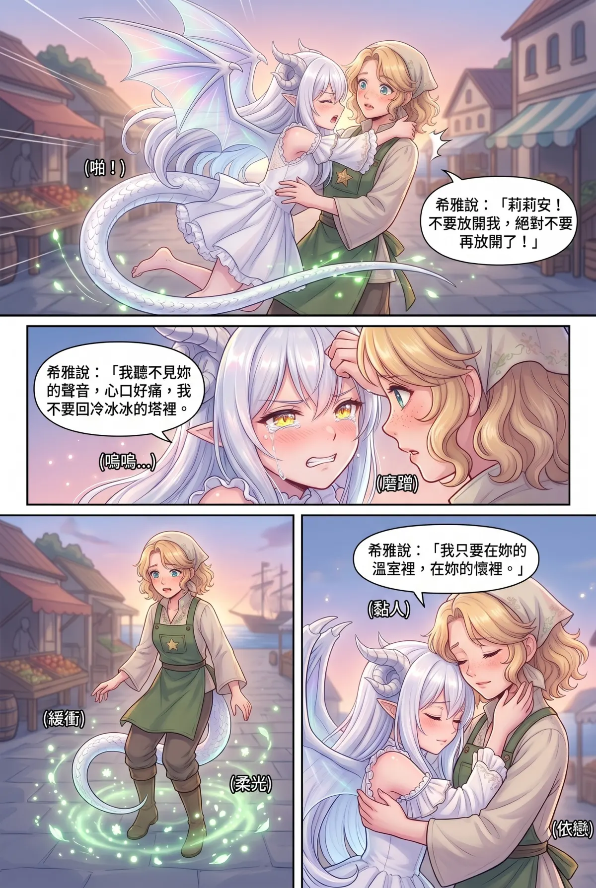 撿到小龍之後：魔女實習老師的療癒同居日誌 第 15 集　撿到小龍之後：魔女實習老師的療癒同居日誌 - 雙月之下，永恆的巢 第 4 頁