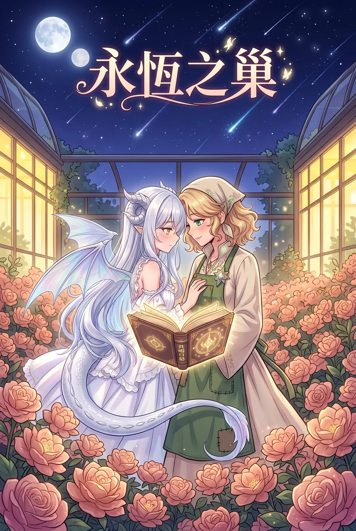 撿到小龍之後：魔女實習老師的療癒同居日誌 第 15 集　撿到小龍之後：魔女實習老師的療癒同居日誌 - 雙月之下，永恆的巢 第 1 頁
