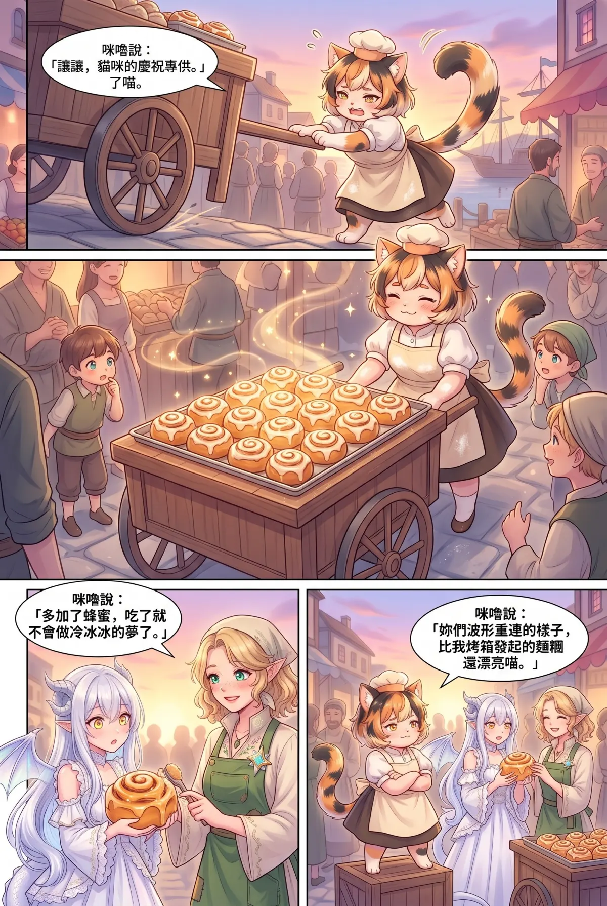 撿到小龍之後：魔女實習老師的療癒同居日誌 第 15 集　撿到小龍之後：魔女實習老師的療癒同居日誌 - 雙月之下，永恆的巢 第 10 頁