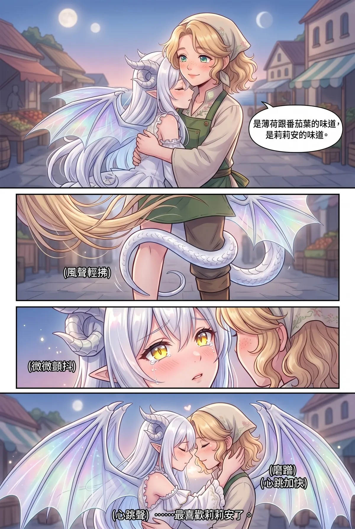 撿到小龍之後：魔女實習老師的療癒同居日誌 第 15 集　撿到小龍之後：魔女實習老師的療癒同居日誌 - 雙月之下，永恆的巢 第 3 頁