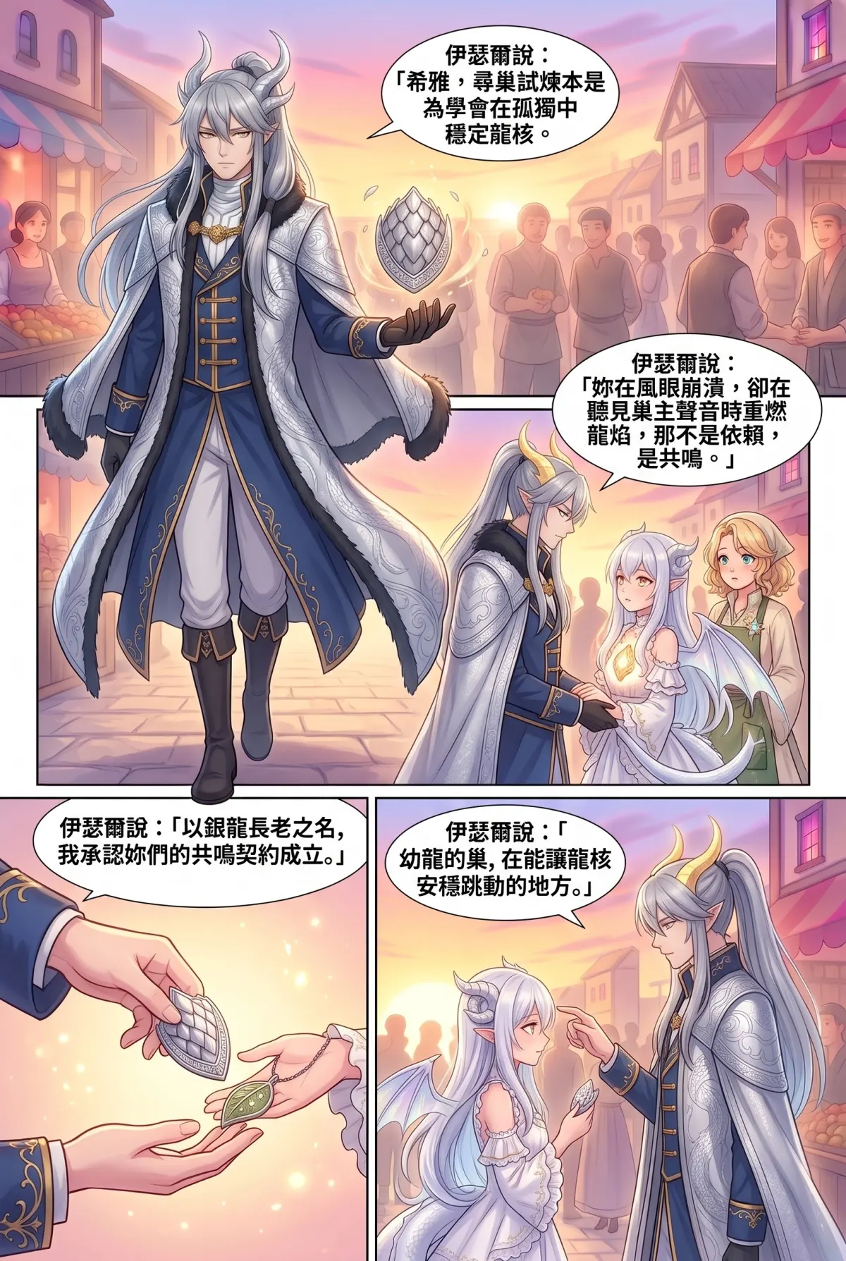 撿到小龍之後：魔女實習老師的療癒同居日誌 第 15 集　撿到小龍之後：魔女實習老師的療癒同居日誌 - 雙月之下，永恆的巢 第 14 頁