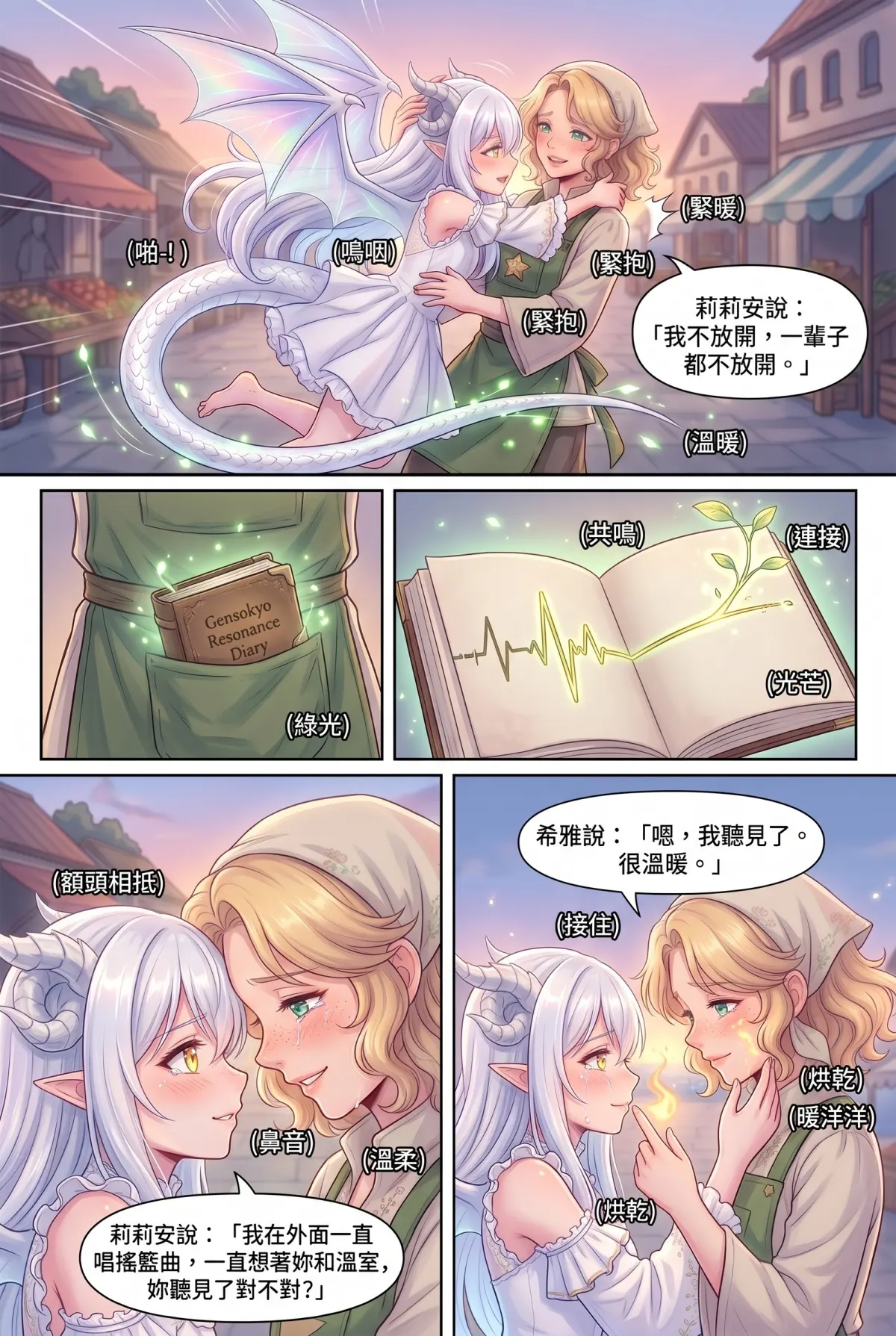 撿到小龍之後：魔女實習老師的療癒同居日誌 第 15 集　撿到小龍之後：魔女實習老師的療癒同居日誌 - 雙月之下，永恆的巢 第 5 頁