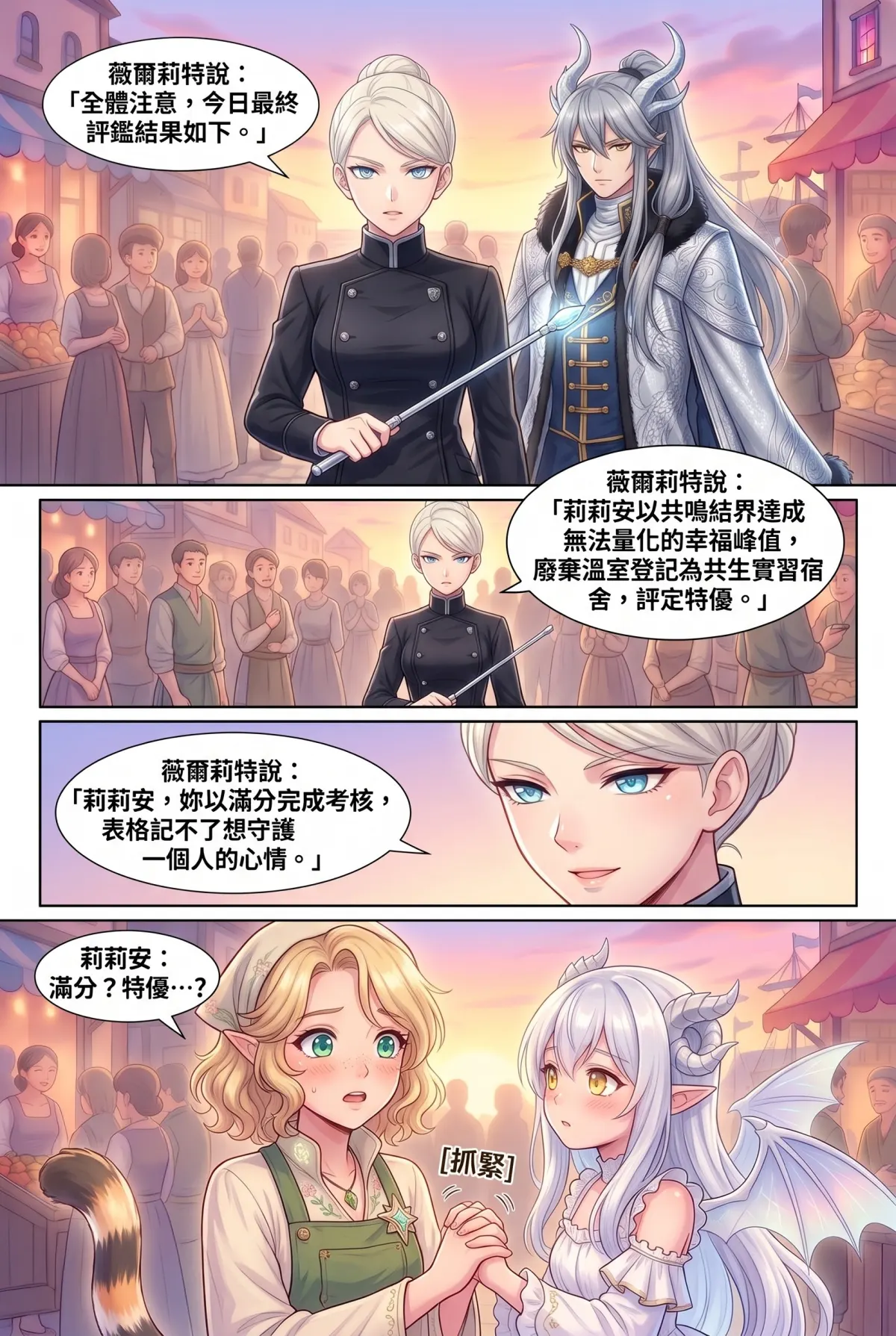 撿到小龍之後：魔女實習老師的療癒同居日誌 第 15 集　撿到小龍之後：魔女實習老師的療癒同居日誌 - 雙月之下，永恆的巢 第 12 頁