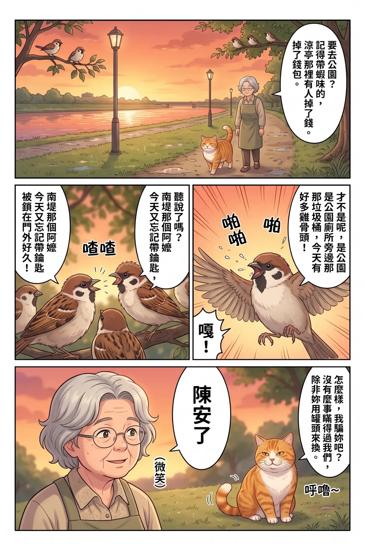 喵語情報局：退休貓奴的巷弄日記 第 1 集　喵語情報局：退休貓奴的巷弄日記 - 罐頭換來的第一句喵語 第 7 頁