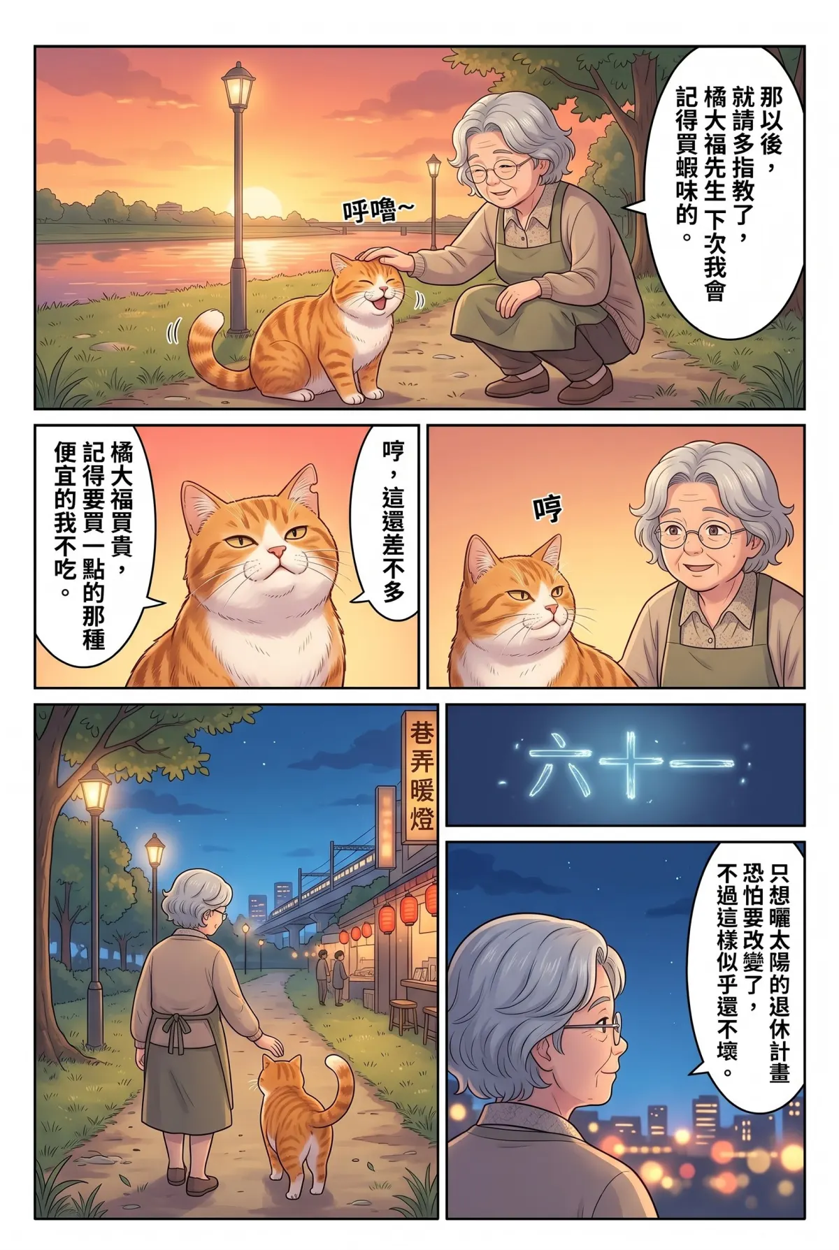 喵語情報局：退休貓奴的巷弄日記 第 1 集　喵語情報局：退休貓奴的巷弄日記 - 罐頭換來的第一句喵語 第 8 頁