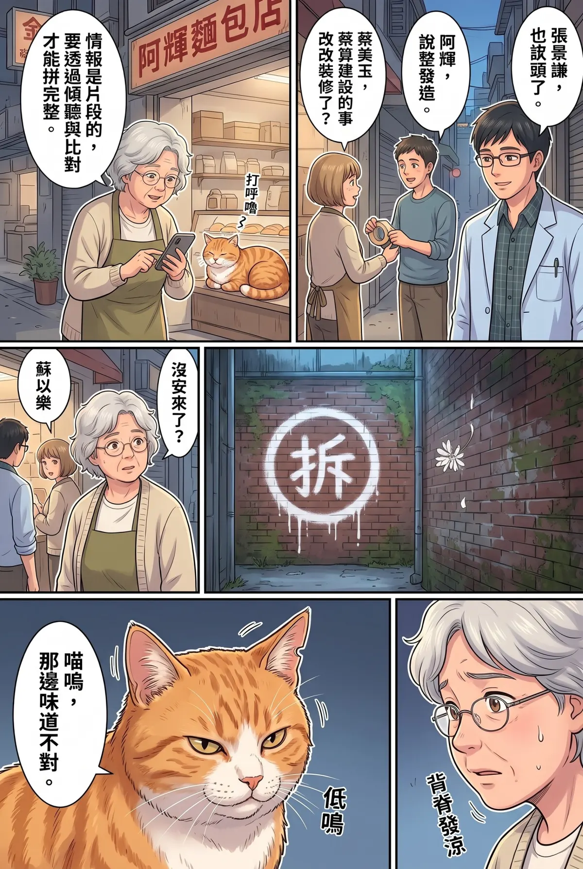 喵語情報局：退休貓奴的巷弄日記 第 4 集　喵語情報局：退休貓奴的巷弄日記 - 防火巷的氣味記憶 第 10 頁