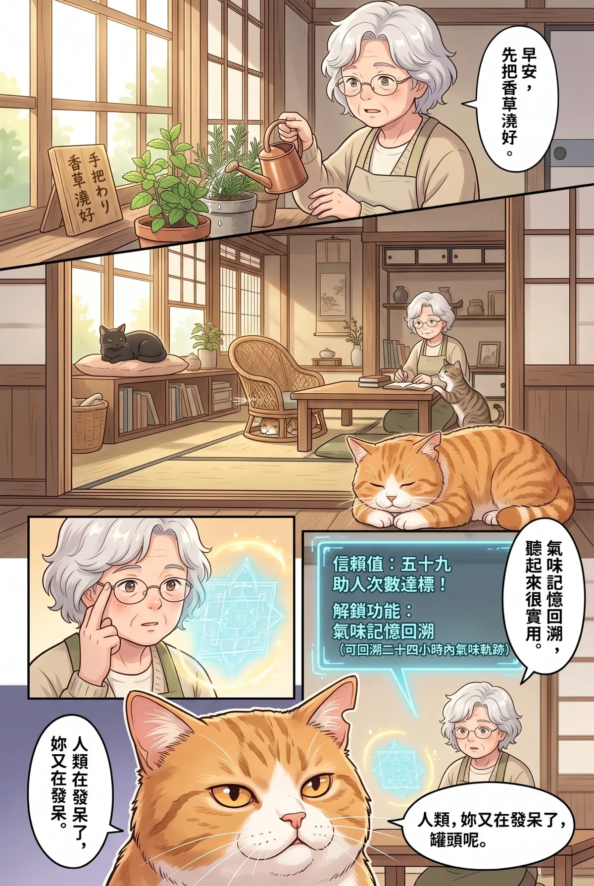 喵語情報局：退休貓奴的巷弄日記 第 4 集　喵語情報局：退休貓奴的巷弄日記 - 防火巷的氣味記憶 第 2 頁