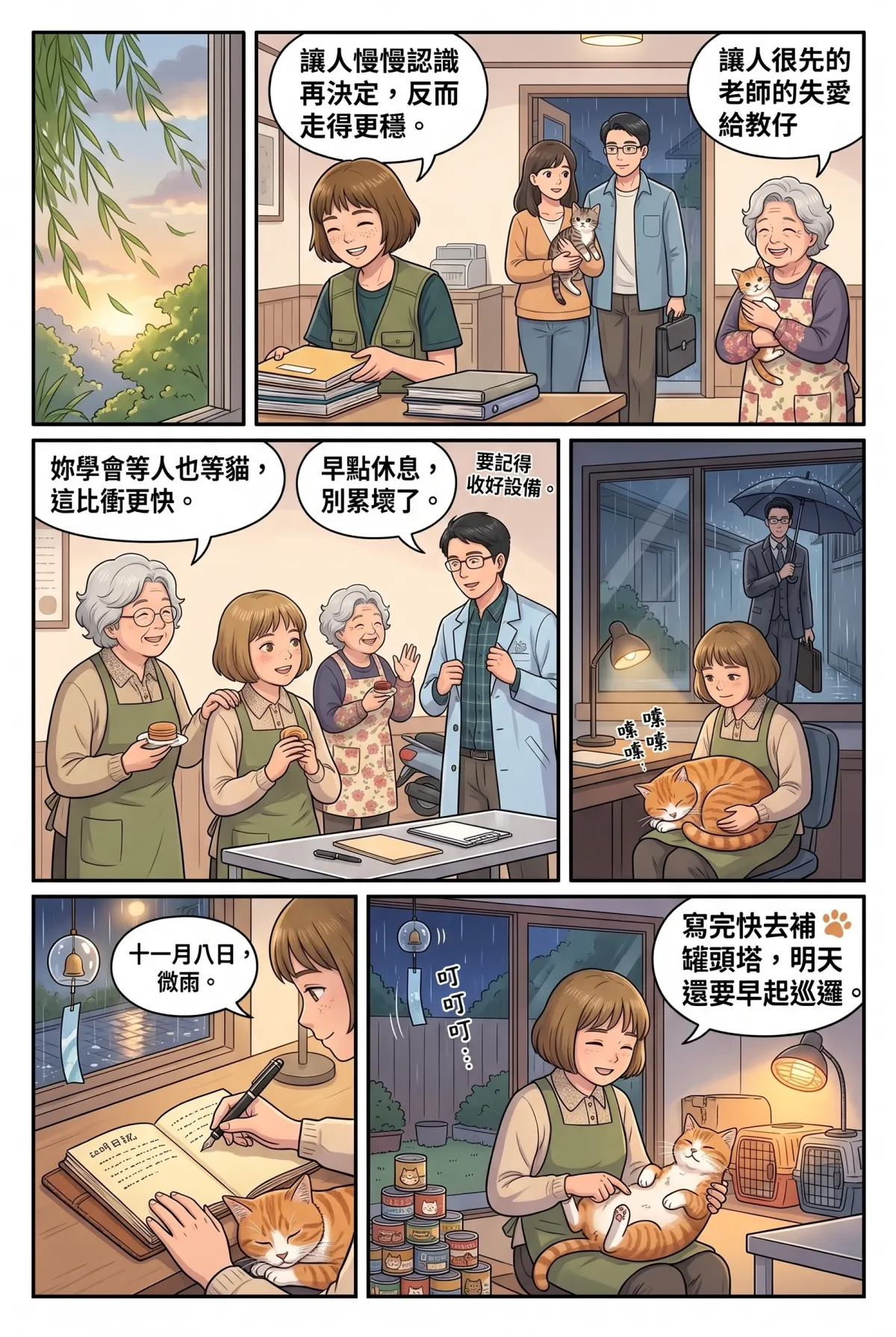 喵語情報局：退休貓奴的巷弄日記 第 12 集　喵語情報局：退休貓奴的巷弄日記 - 巷弄日記的下一頁 第 8 頁