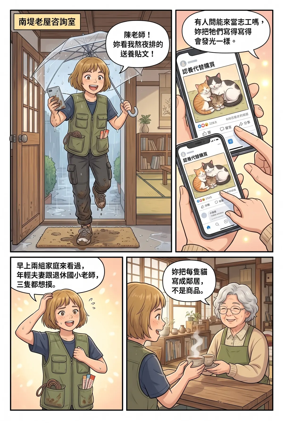 喵語情報局：退休貓奴的巷弄日記 第 12 集　喵語情報局：退休貓奴的巷弄日記 - 巷弄日記的下一頁 第 3 頁