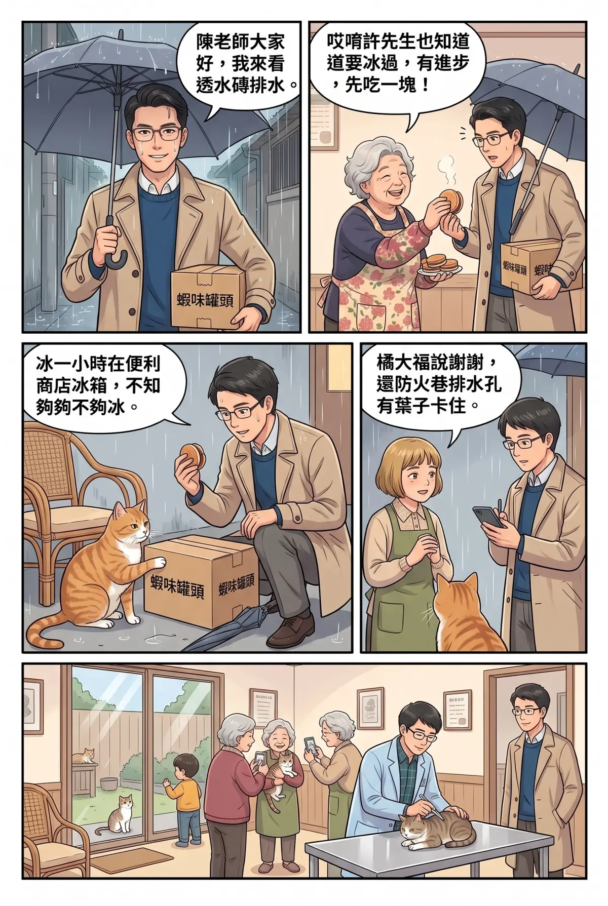 喵語情報局：退休貓奴的巷弄日記 第 12 集　喵語情報局：退休貓奴的巷弄日記 - 巷弄日記的下一頁 第 7 頁