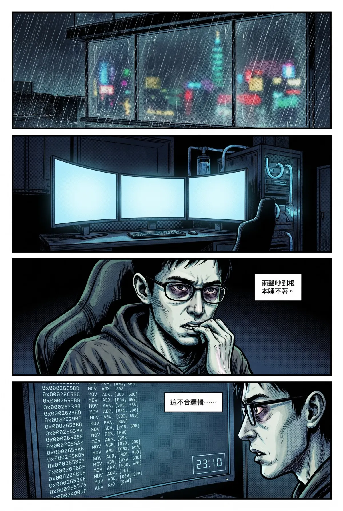 十一點十一分的迴圈代碼 第 1 集　十一點十一分的迴圈代碼 - 第壹章：臨界窗口的倒數 第 2 頁