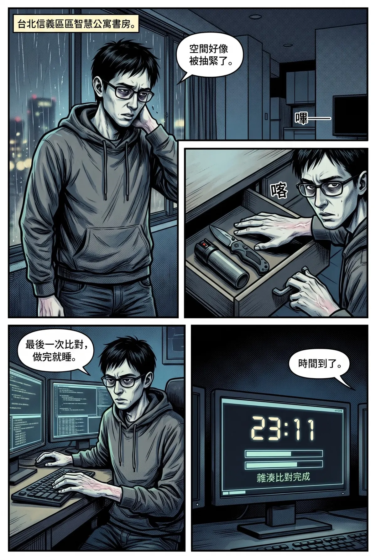 十一點十一分的迴圈代碼 第 1 集　十一點十一分的迴圈代碼 - 第壹章：臨界窗口的倒數 第 5 頁