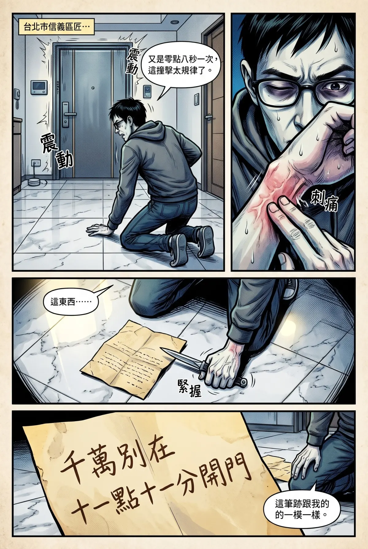 十一點十一分的迴圈代碼 第 2 集　十一點十一分的迴圈代碼 - 第貳章：門外的殘存進程 第 2 頁