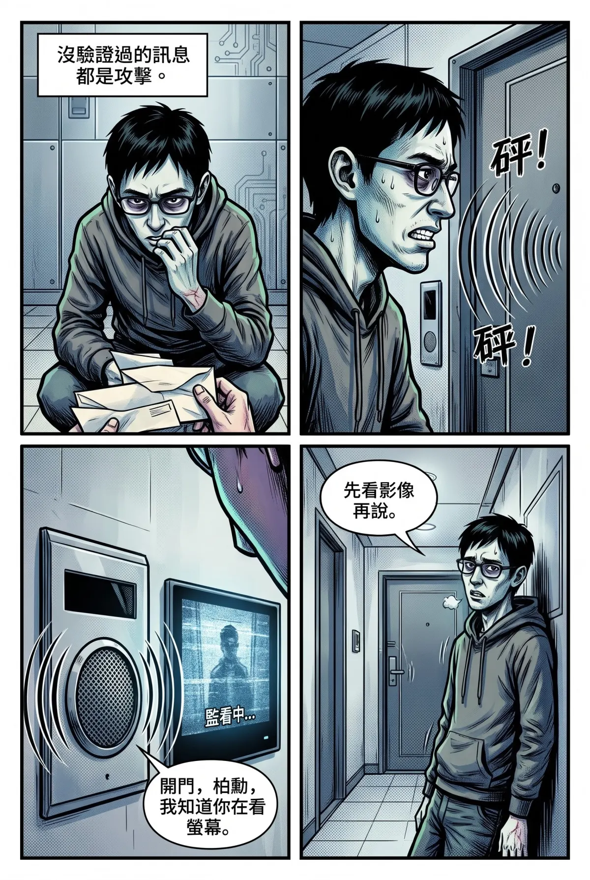 十一點十一分的迴圈代碼 第 2 集　十一點十一分的迴圈代碼 - 第貳章：門外的殘存進程 第 3 頁