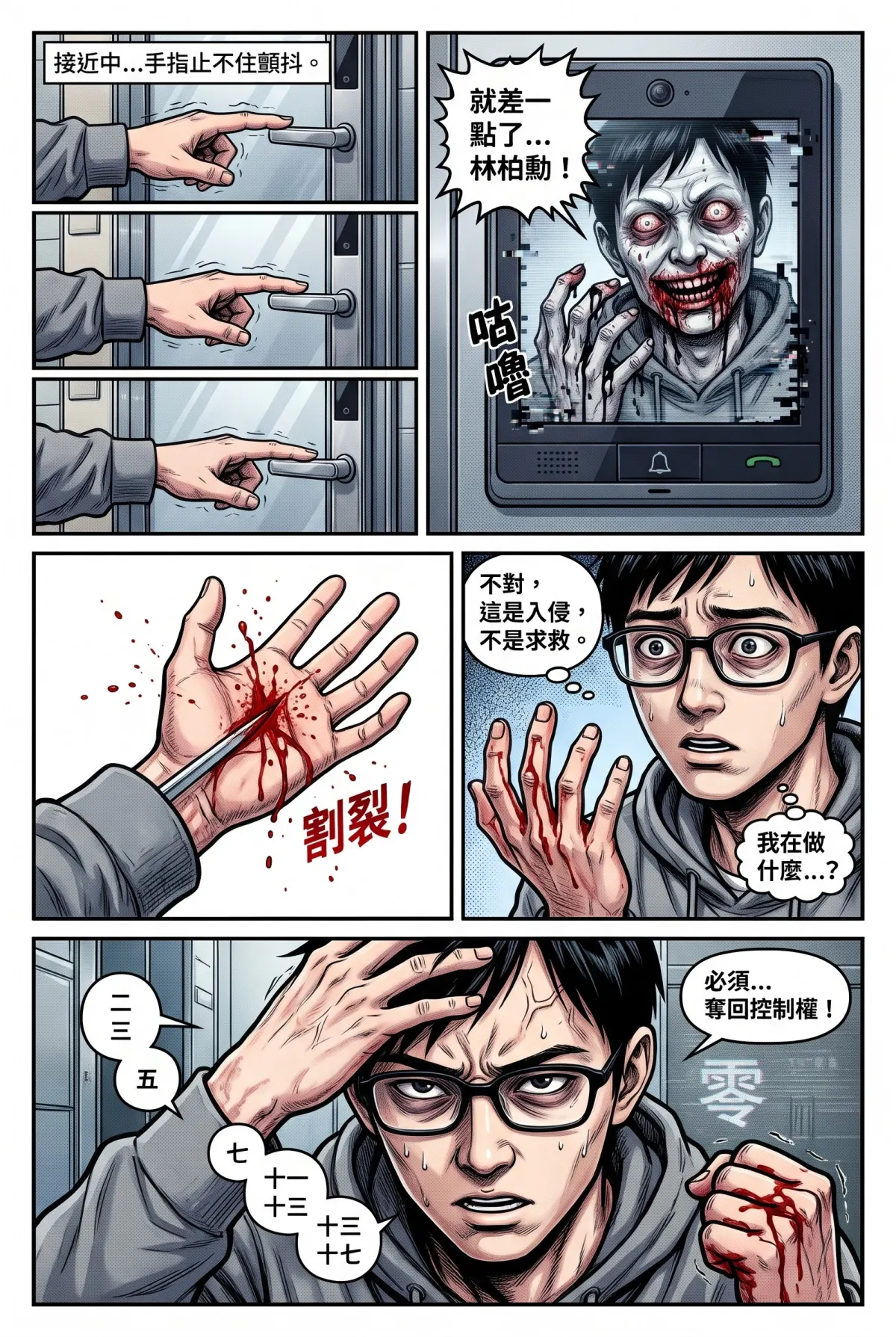 十一點十一分的迴圈代碼 第 2 集　十一點十一分的迴圈代碼 - 第貳章：門外的殘存進程 第 13 頁