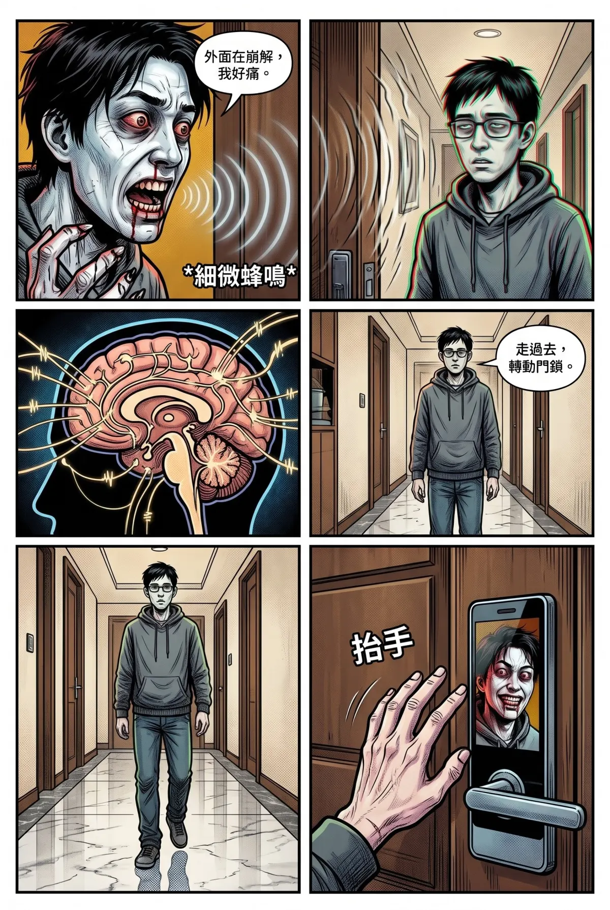 十一點十一分的迴圈代碼 第 2 集　十一點十一分的迴圈代碼 - 第貳章：門外的殘存進程 第 12 頁