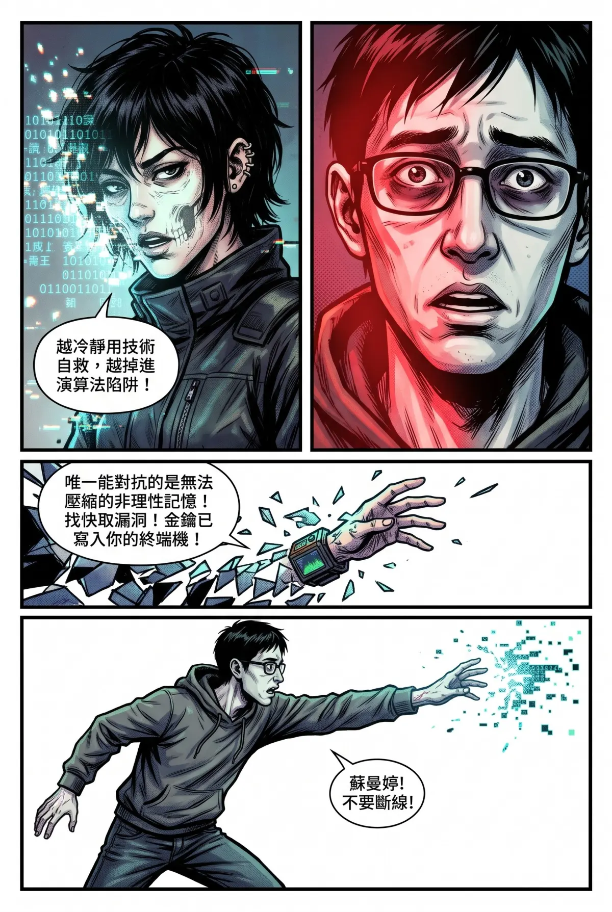 十一點十一分的迴圈代碼 第 3 集　十一點十一分的迴圈代碼 - 第叁章：溢出的通訊日誌 第 13 頁
