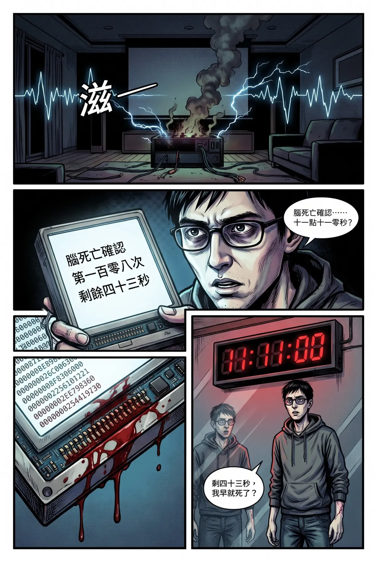 十一點十一分的迴圈代碼 第 3 集　十一點十一分的迴圈代碼 - 第叁章：溢出的通訊日誌 第 14 頁