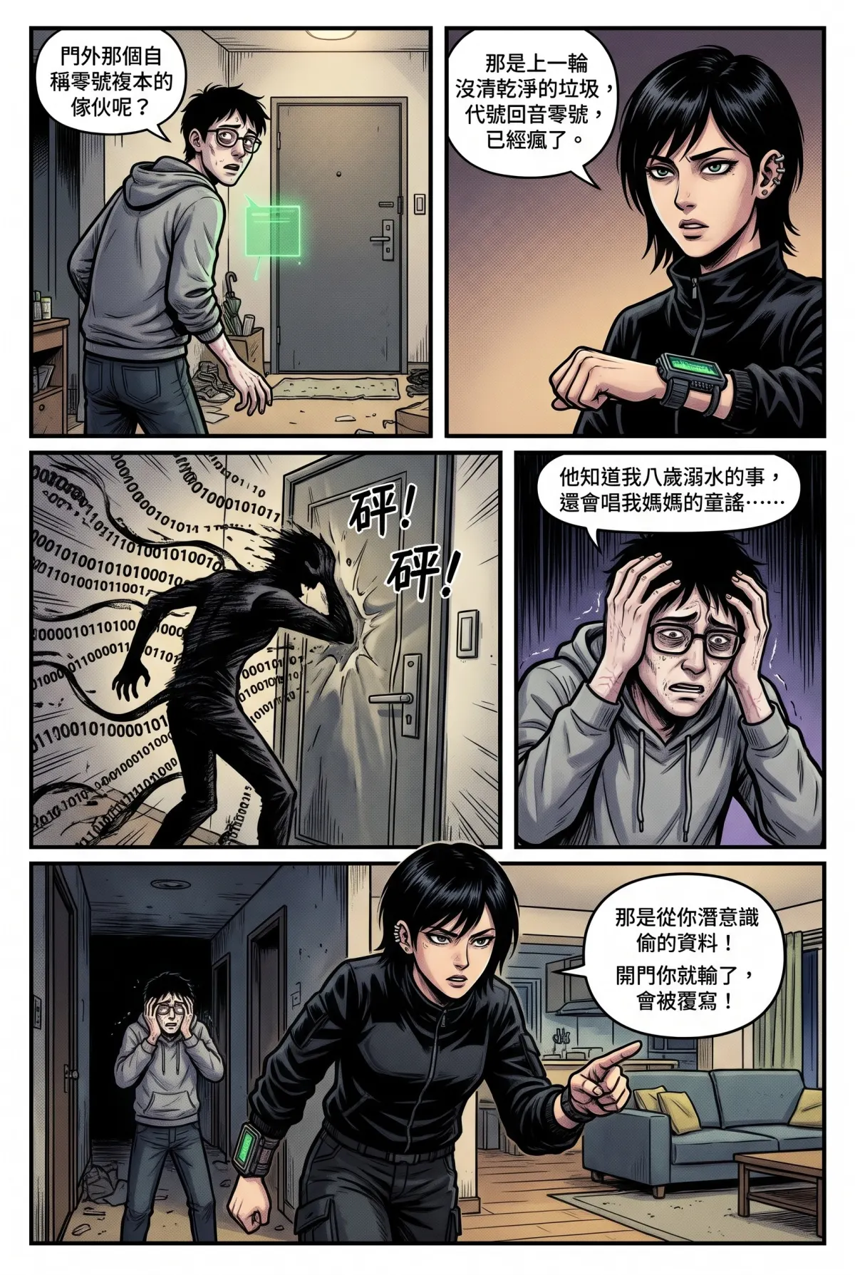 十一點十一分的迴圈代碼 第 3 集　十一點十一分的迴圈代碼 - 第叁章：溢出的通訊日誌 第 11 頁