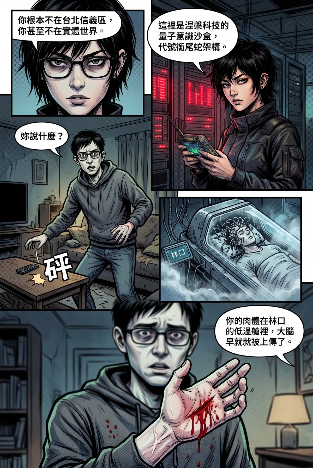 十一點十一分的迴圈代碼 第 3 集　十一點十一分的迴圈代碼 - 第叁章：溢出的通訊日誌 第 8 頁