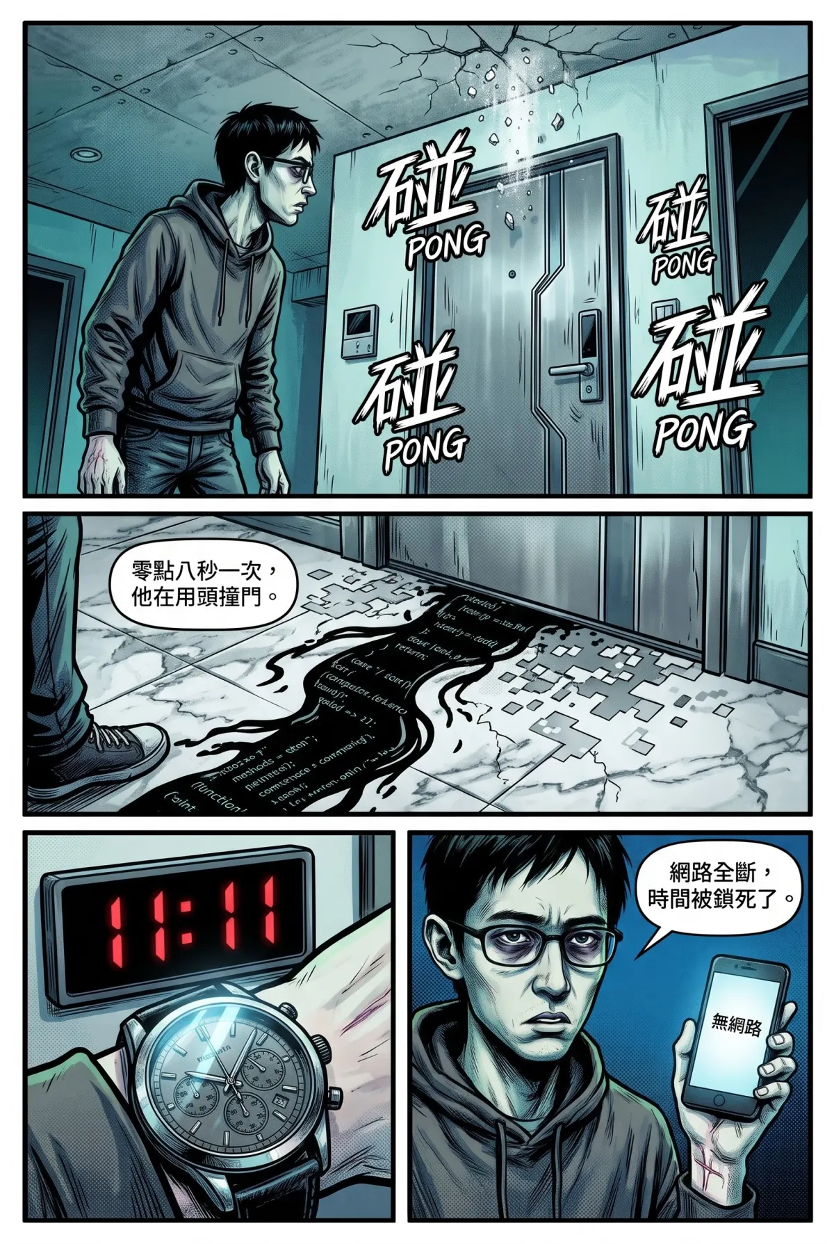 十一點十一分的迴圈代碼 第 3 集　十一點十一分的迴圈代碼 - 第叁章：溢出的通訊日誌 第 3 頁