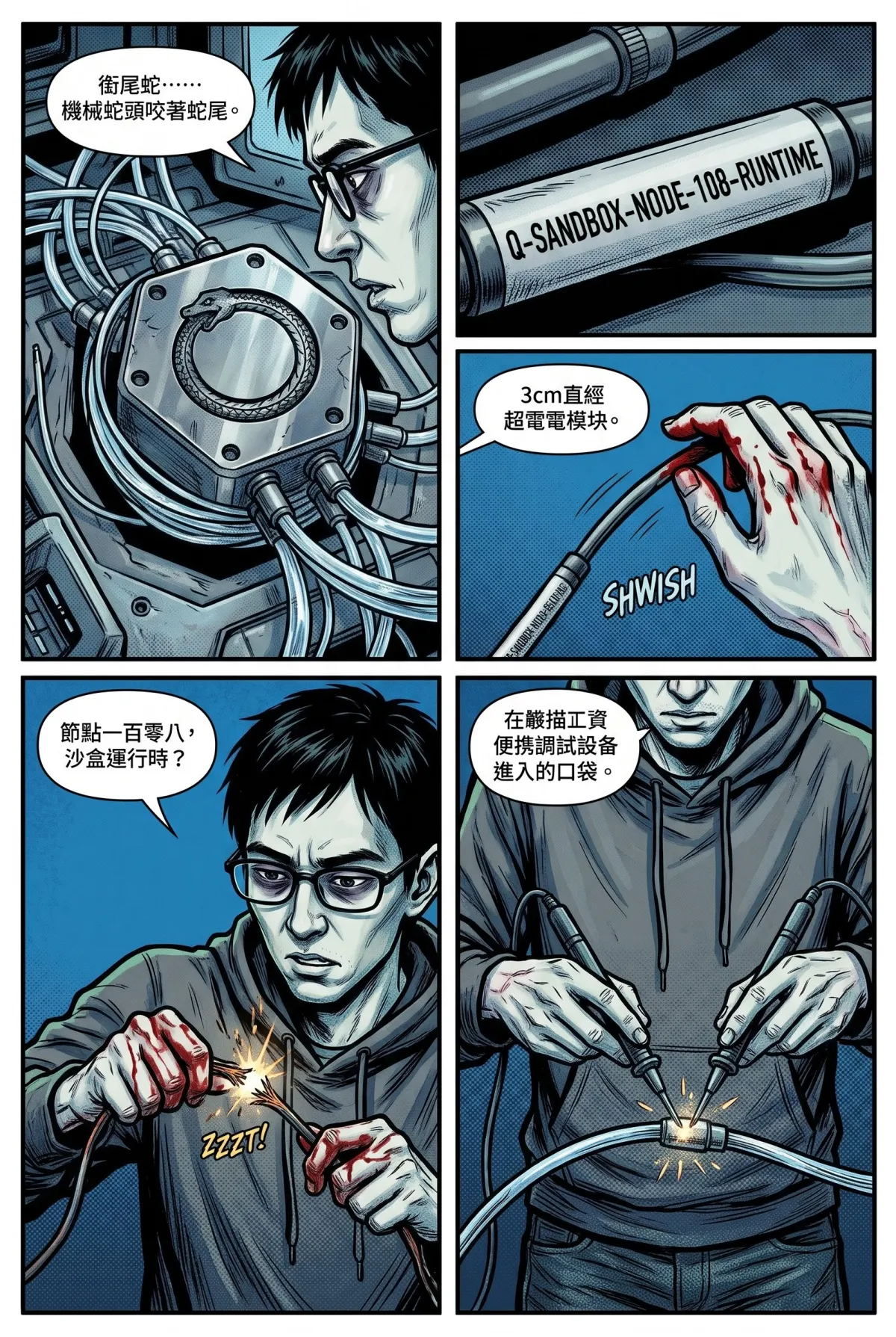 十一點十一分的迴圈代碼 第 3 集　十一點十一分的迴圈代碼 - 第叁章：溢出的通訊日誌 第 5 頁