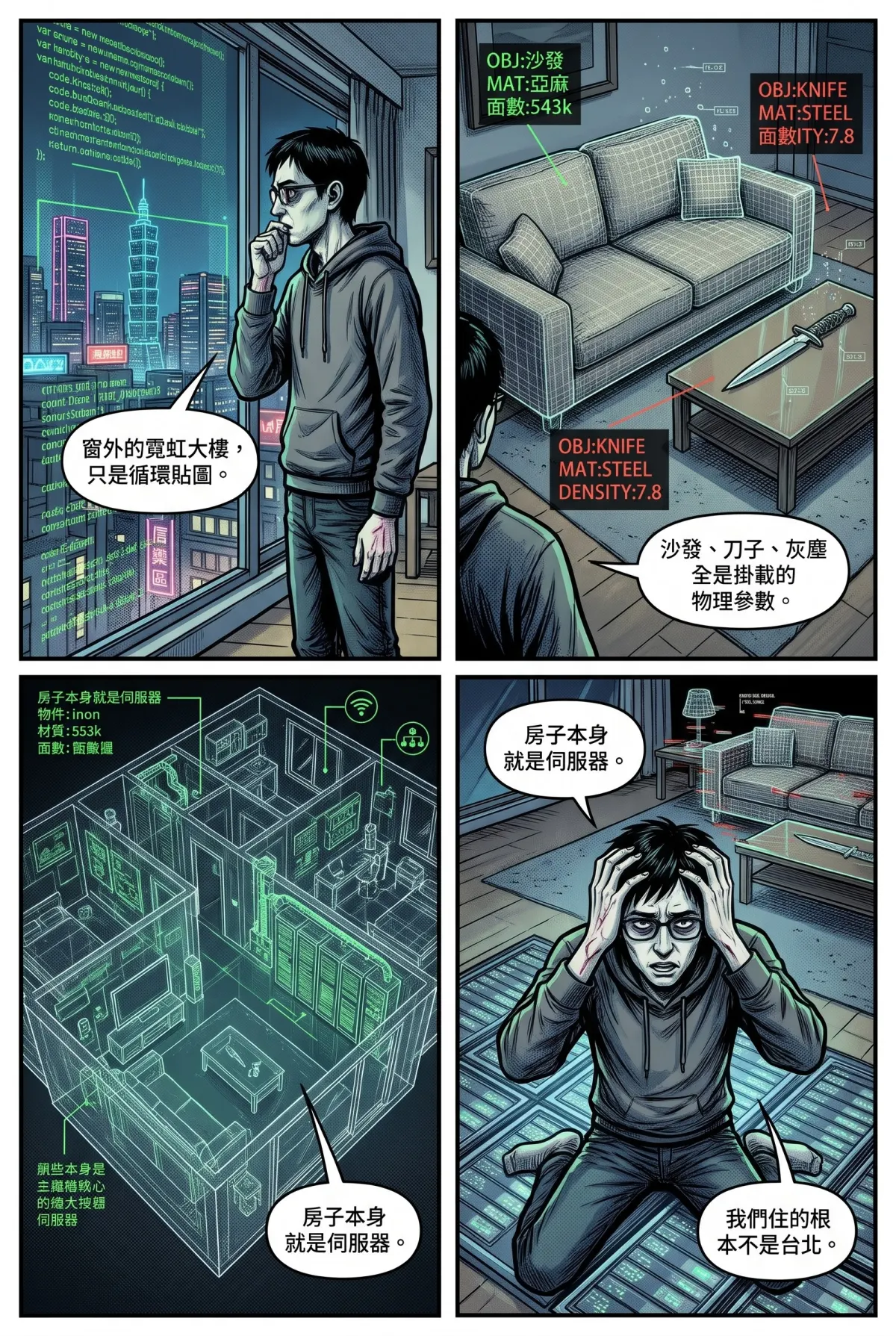 十一點十一分的迴圈代碼 第 4 集　十一點十一分的迴圈代碼 - 第肆章：銜尾蛇的底層架構 第 5 頁