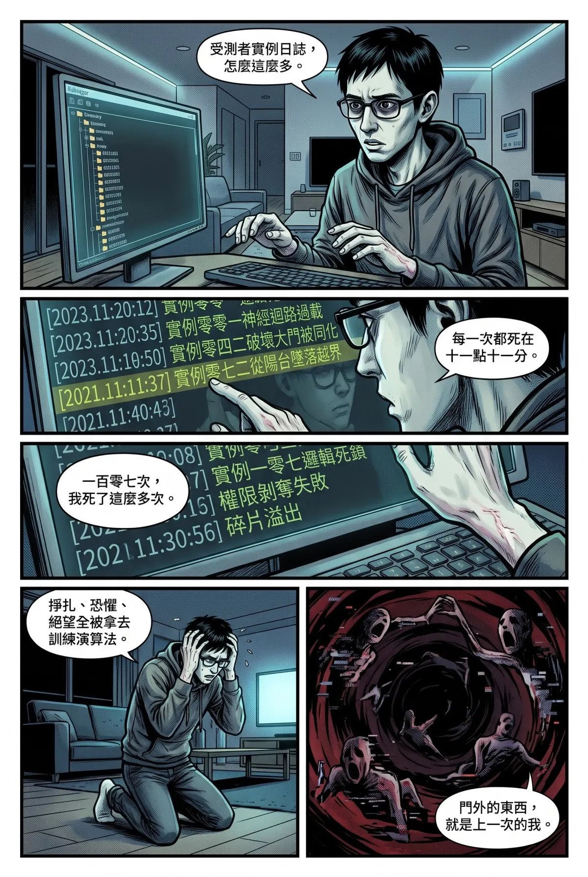 十一點十一分的迴圈代碼 第 4 集　十一點十一分的迴圈代碼 - 第肆章：銜尾蛇的底層架構 第 6 頁