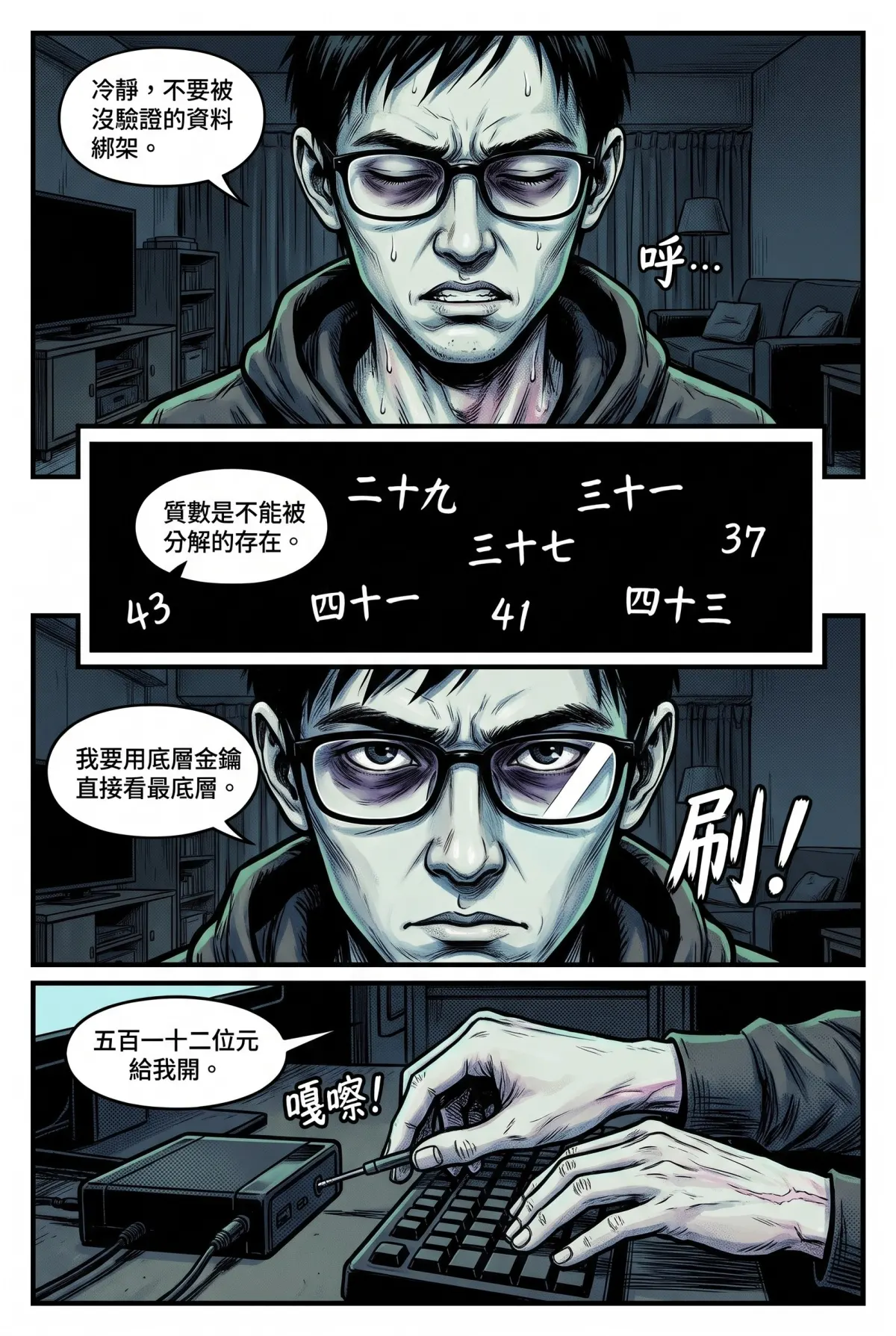 十一點十一分的迴圈代碼 第 4 集　十一點十一分的迴圈代碼 - 第肆章：銜尾蛇的底層架構 第 3 頁