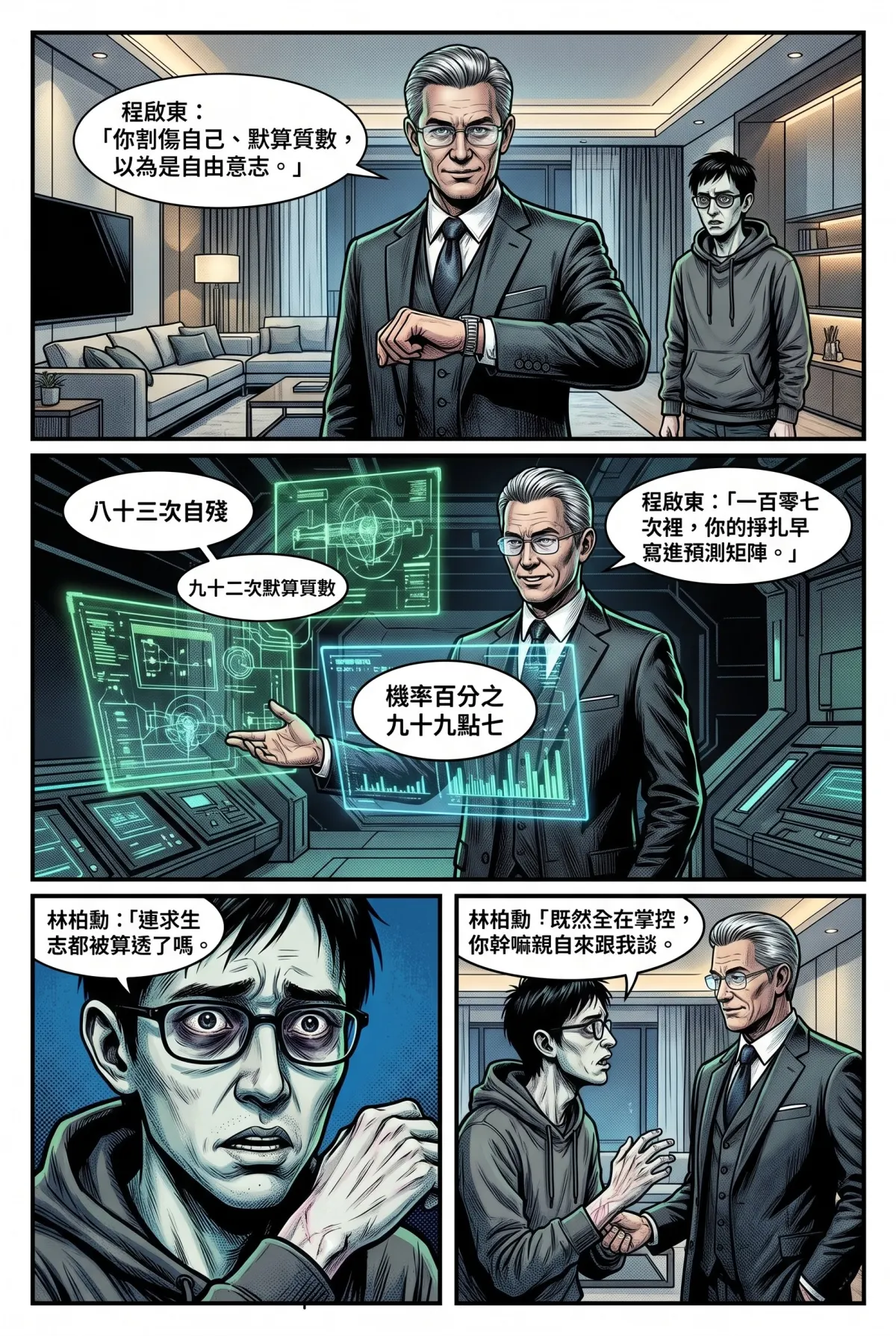 十一點十一分的迴圈代碼 第 4 集　十一點十一分的迴圈代碼 - 第肆章：銜尾蛇的底層架構 第 12 頁