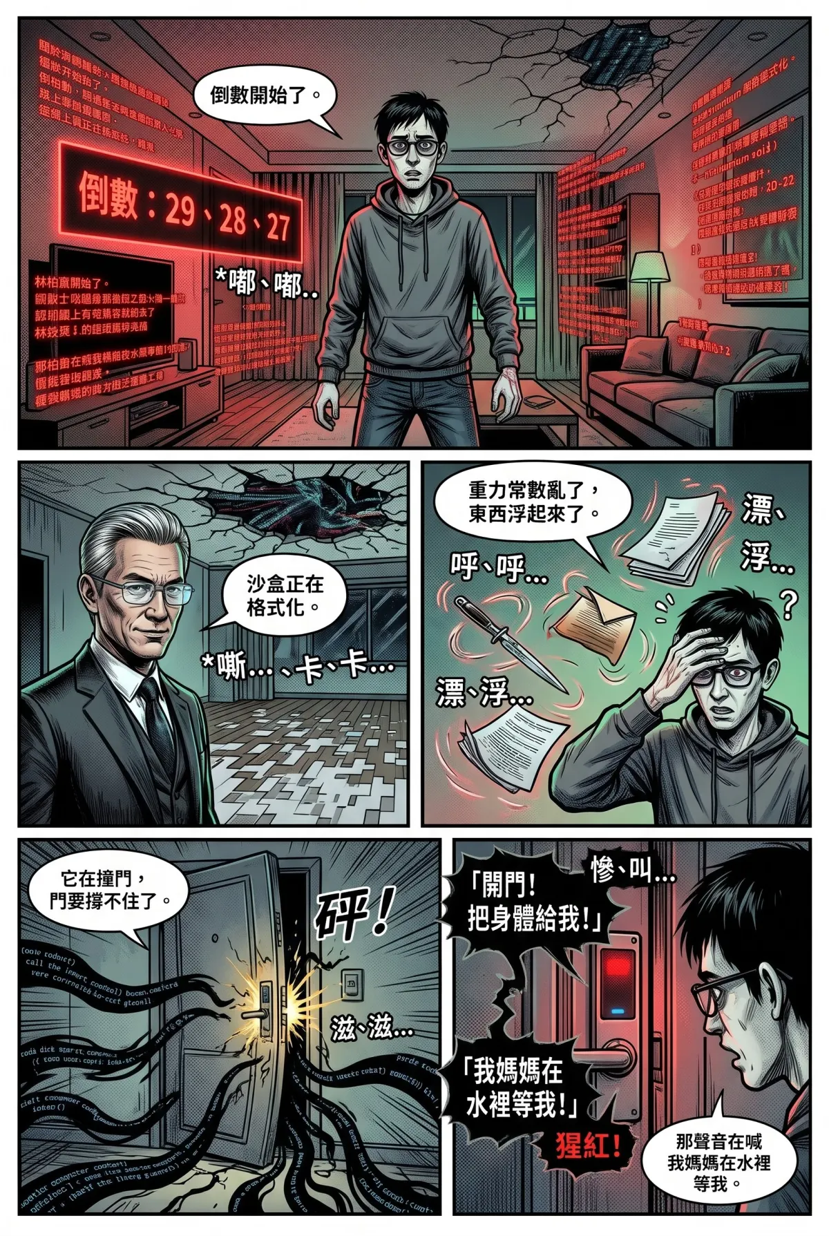 十一點十一分的迴圈代碼 第 4 集　十一點十一分的迴圈代碼 - 第肆章：銜尾蛇的底層架構 第 14 頁
