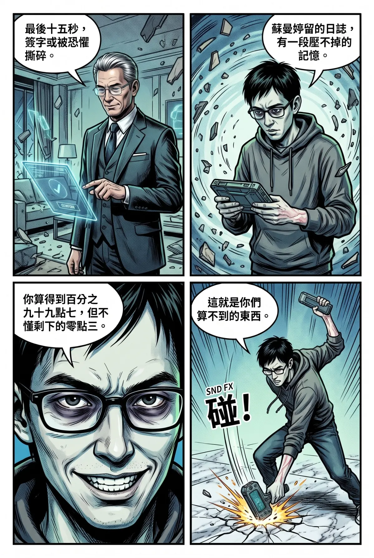 十一點十一分的迴圈代碼 第 4 集　十一點十一分的迴圈代碼 - 第肆章：銜尾蛇的底層架構 第 15 頁