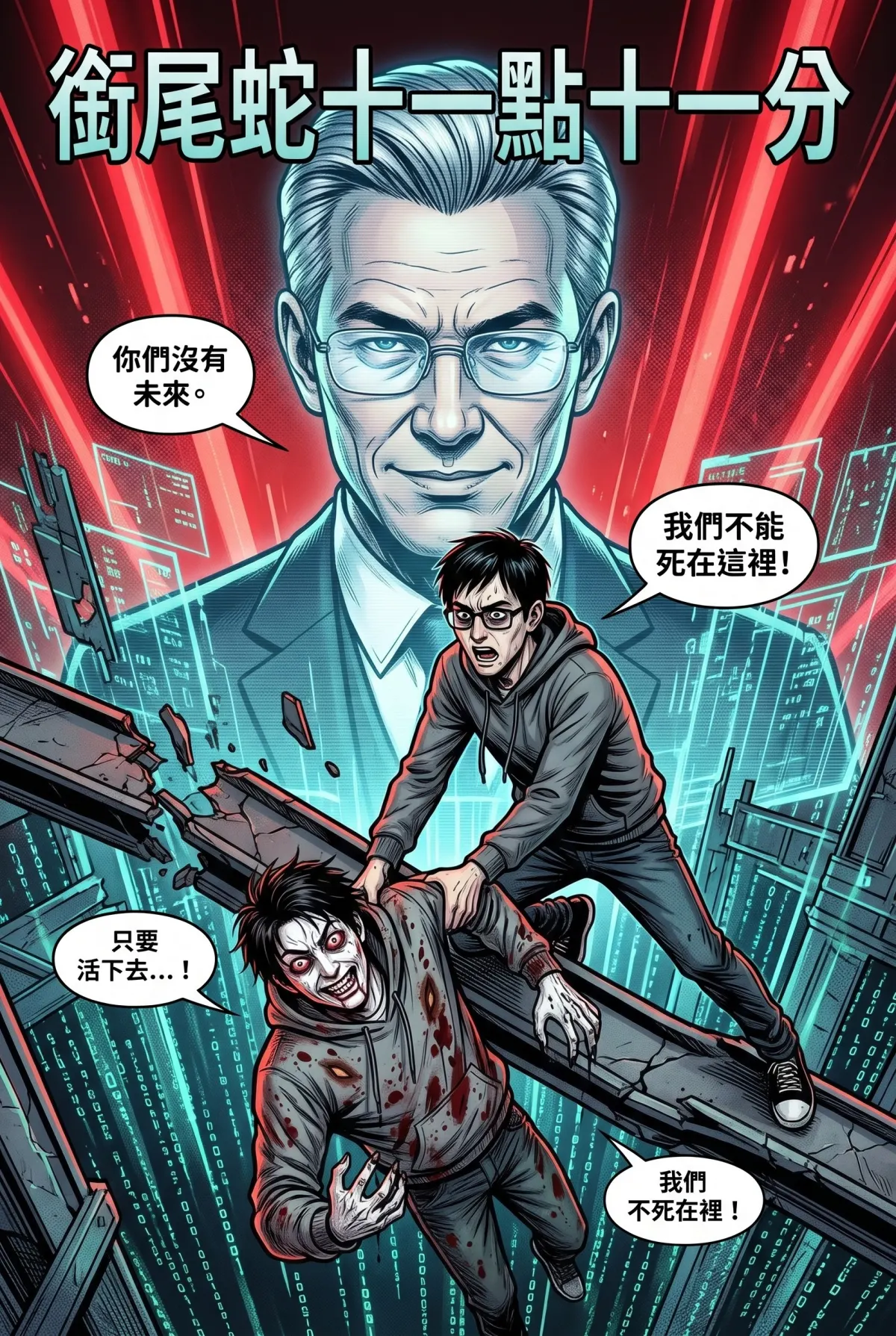 十一點十一分的迴圈代碼 第 7 集　十一點十一分的迴圈代碼 - 第柒章：遞迴終結的荒謬抉擇(完) 第 1 頁