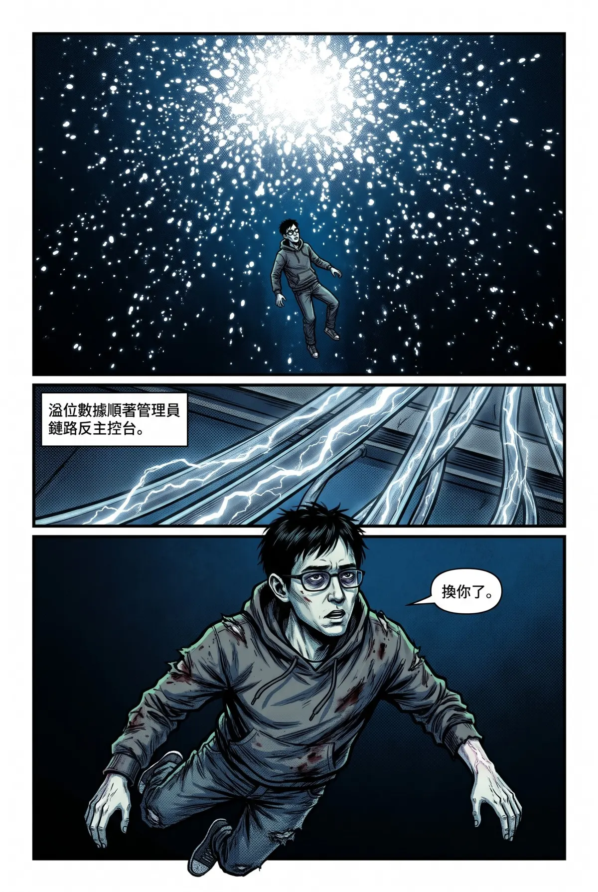 十一點十一分的迴圈代碼 第 7 集　十一點十一分的迴圈代碼 - 第柒章：遞迴終結的荒謬抉擇(完) 第 12 頁
