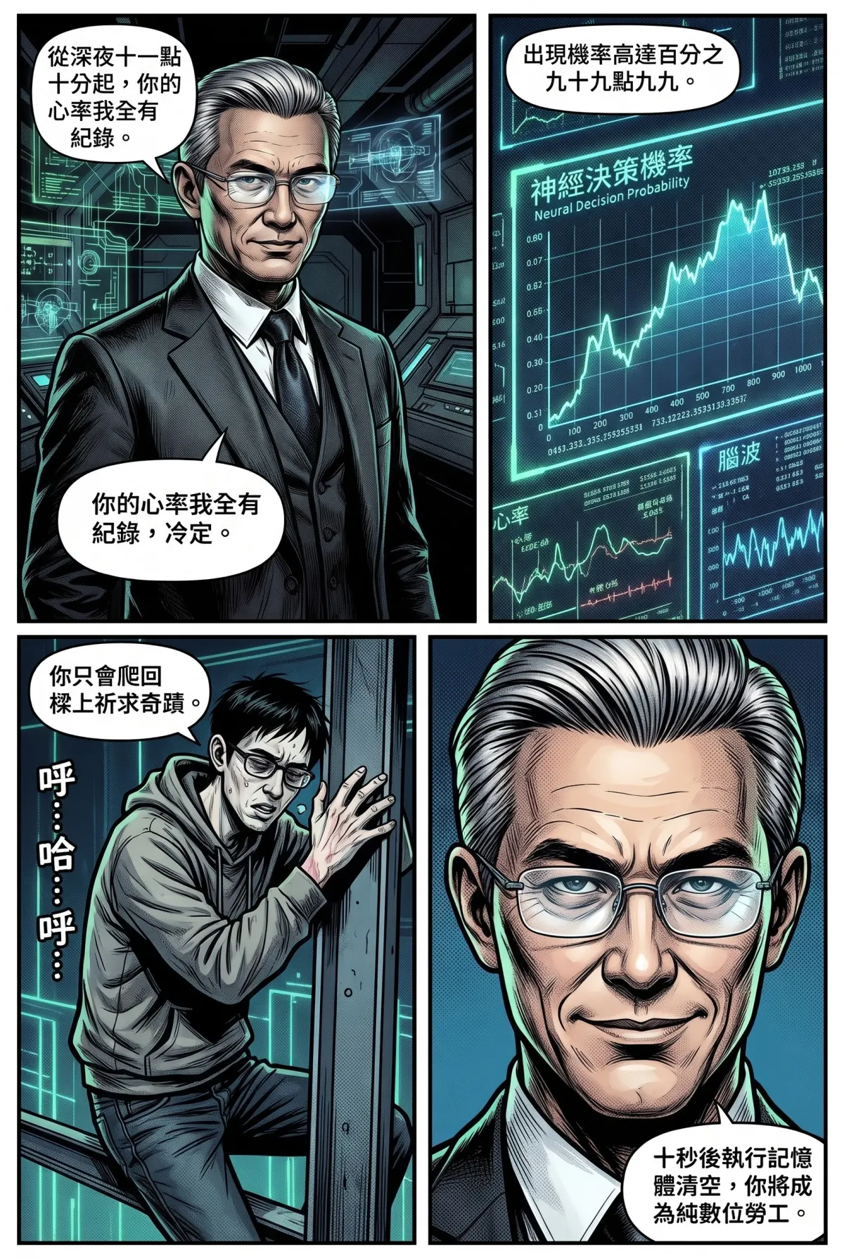 十一點十一分的迴圈代碼 第 7 集　十一點十一分的迴圈代碼 - 第柒章：遞迴終結的荒謬抉擇(完) 第 4 頁