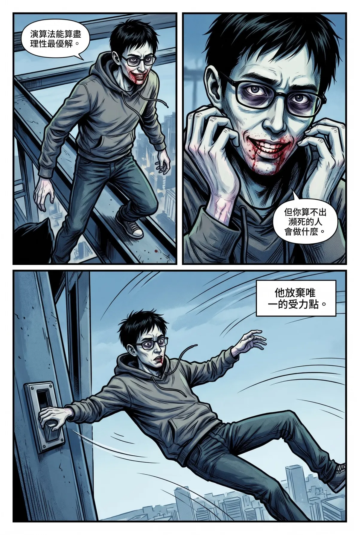 十一點十一分的迴圈代碼 第 7 集　十一點十一分的迴圈代碼 - 第柒章：遞迴終結的荒謬抉擇(完) 第 7 頁