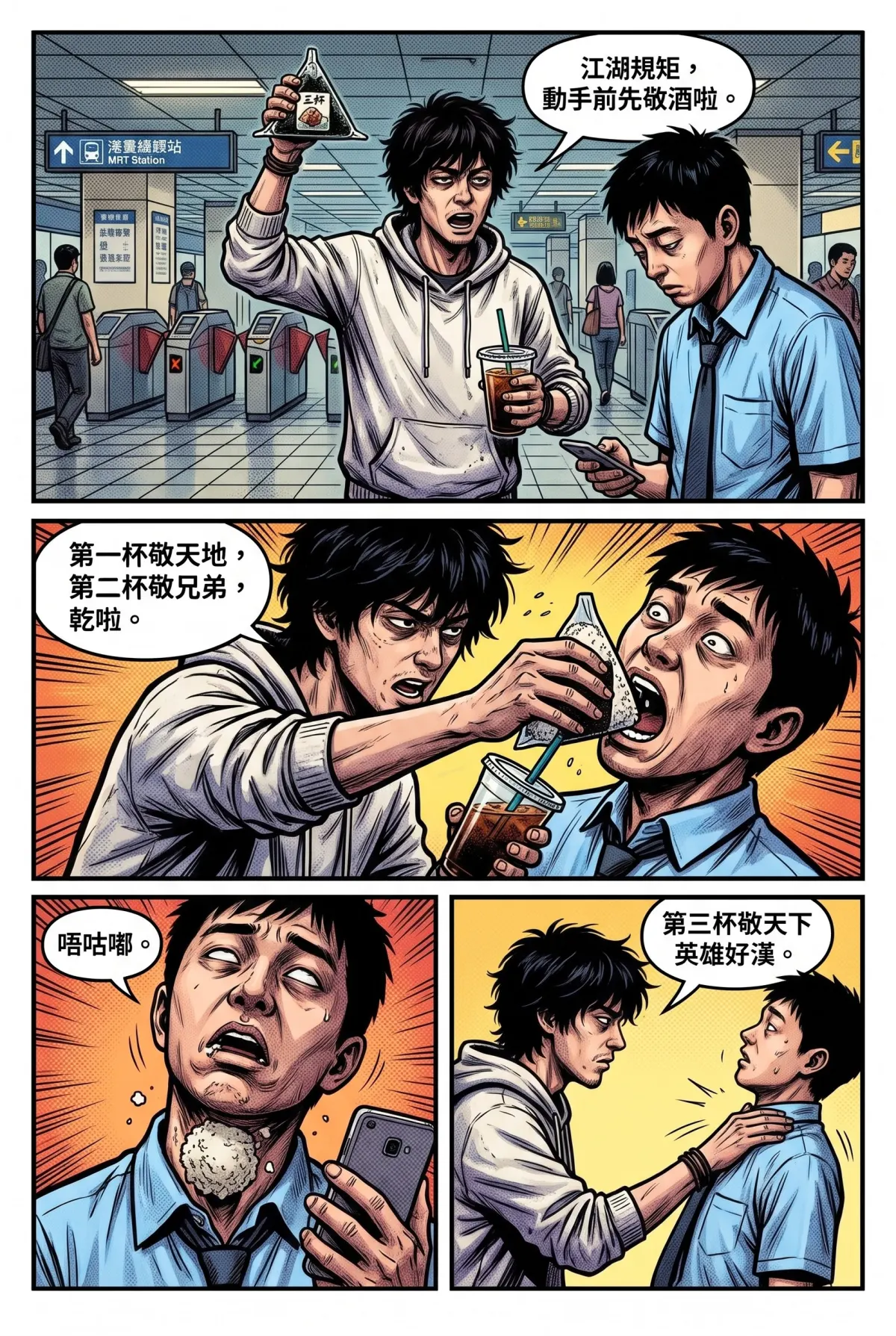 您的主角已離線：別再投那個選項了！ 第 1 集　您的主角已離線：別再投那個選項了！ - 第1章：捷運逃殺與三杯雞的第三解法 第 9 頁