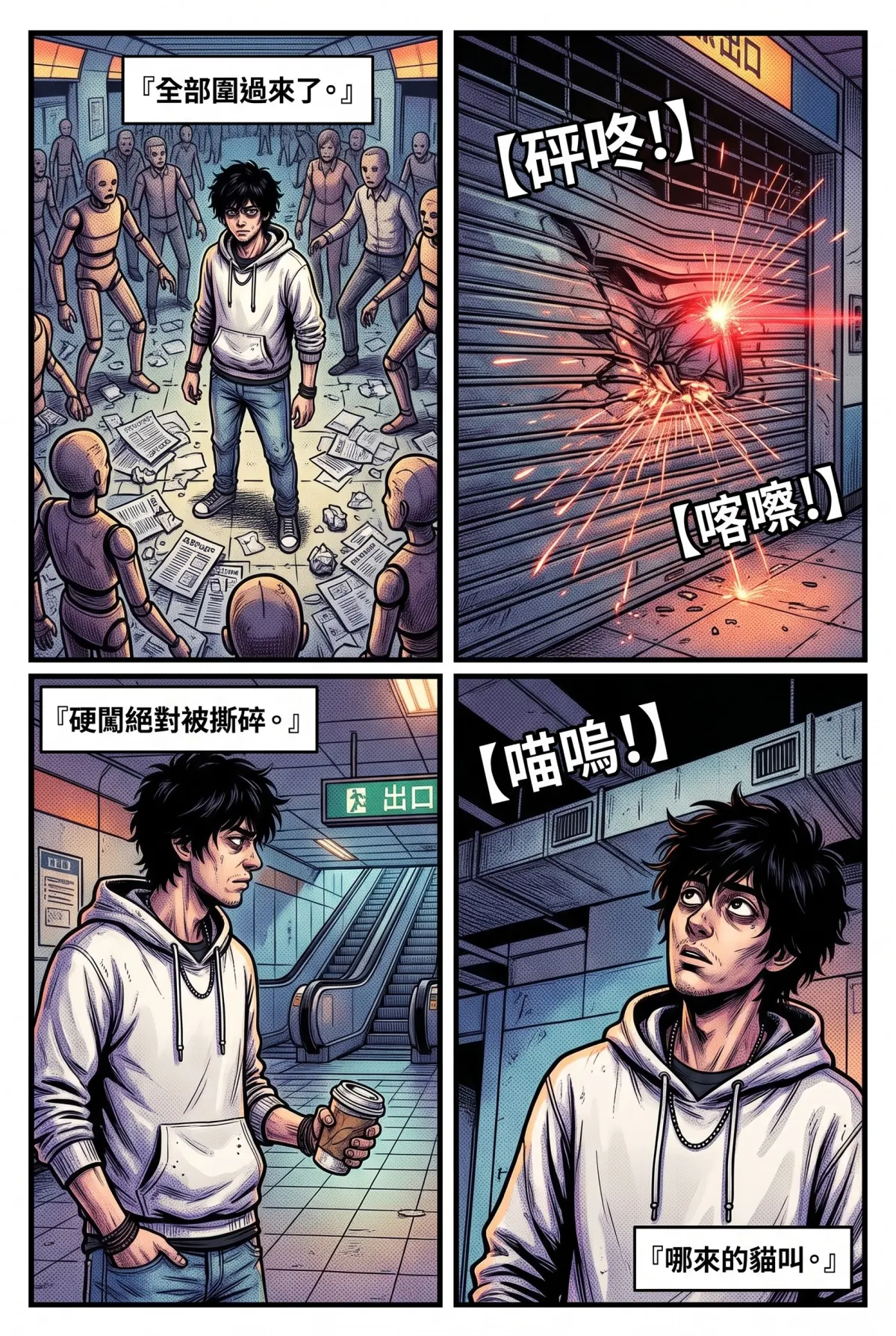 您的主角已離線：別再投那個選項了！ 第 1 集　您的主角已離線：別再投那個選項了！ - 第1章：捷運逃殺與三杯雞的第三解法 第 12 頁