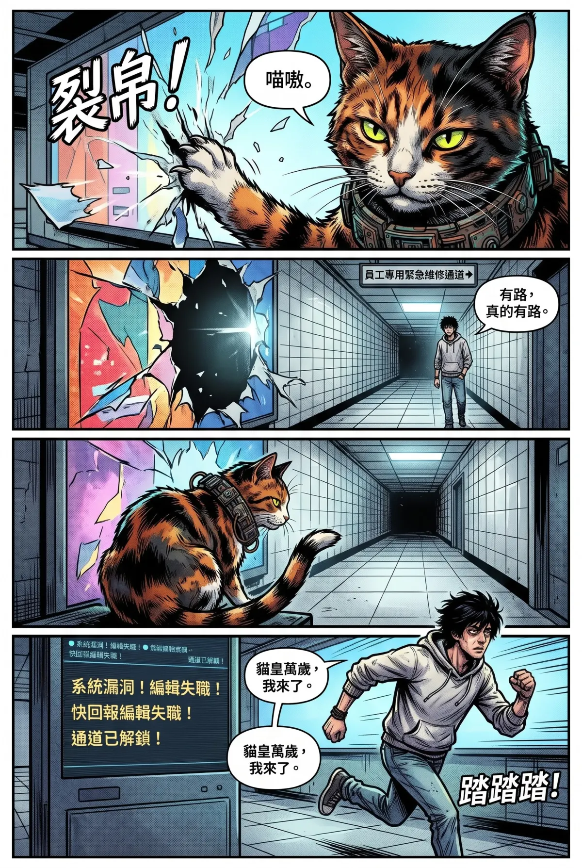 您的主角已離線：別再投那個選項了！ 第 1 集　您的主角已離線：別再投那個選項了！ - 第1章：捷運逃殺與三杯雞的第三解法 第 14 頁