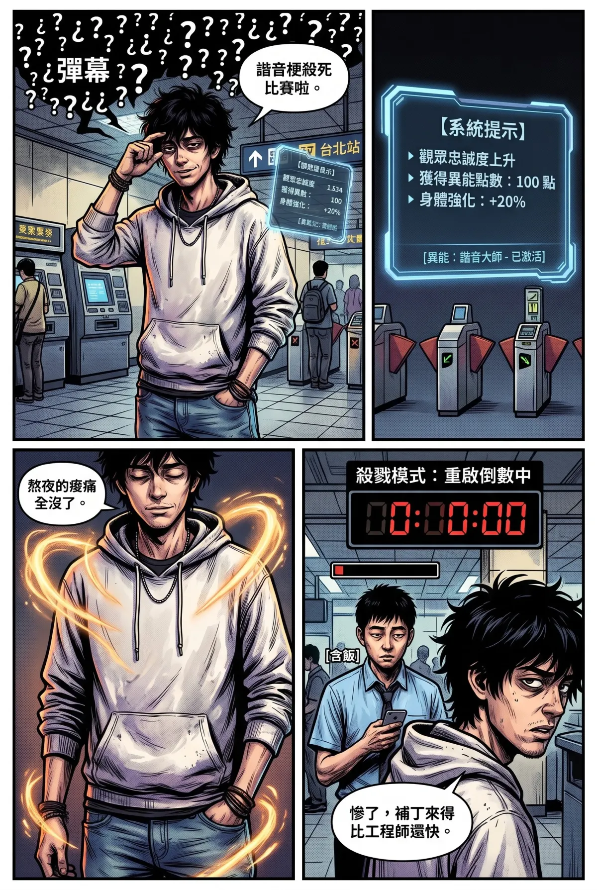 您的主角已離線：別再投那個選項了！ 第 1 集　您的主角已離線：別再投那個選項了！ - 第1章：捷運逃殺與三杯雞的第三解法 第 11 頁