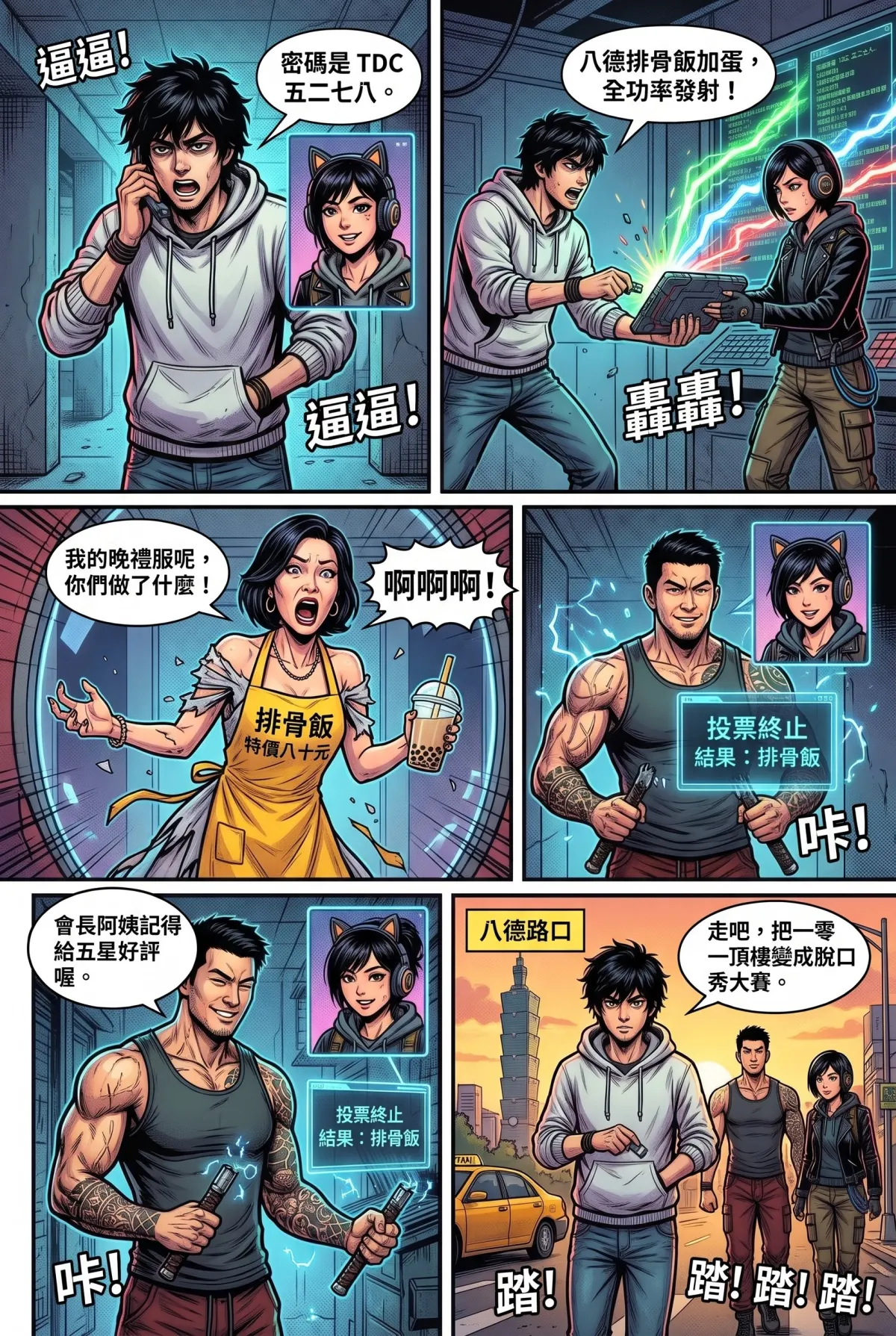 您的主角已離線：別再投那個選項了！ 第 4 集　您的主角已離線：別再投那個選項了！ - 第4章：光華商場地下軍！尋找評論區臥底 第 11 頁