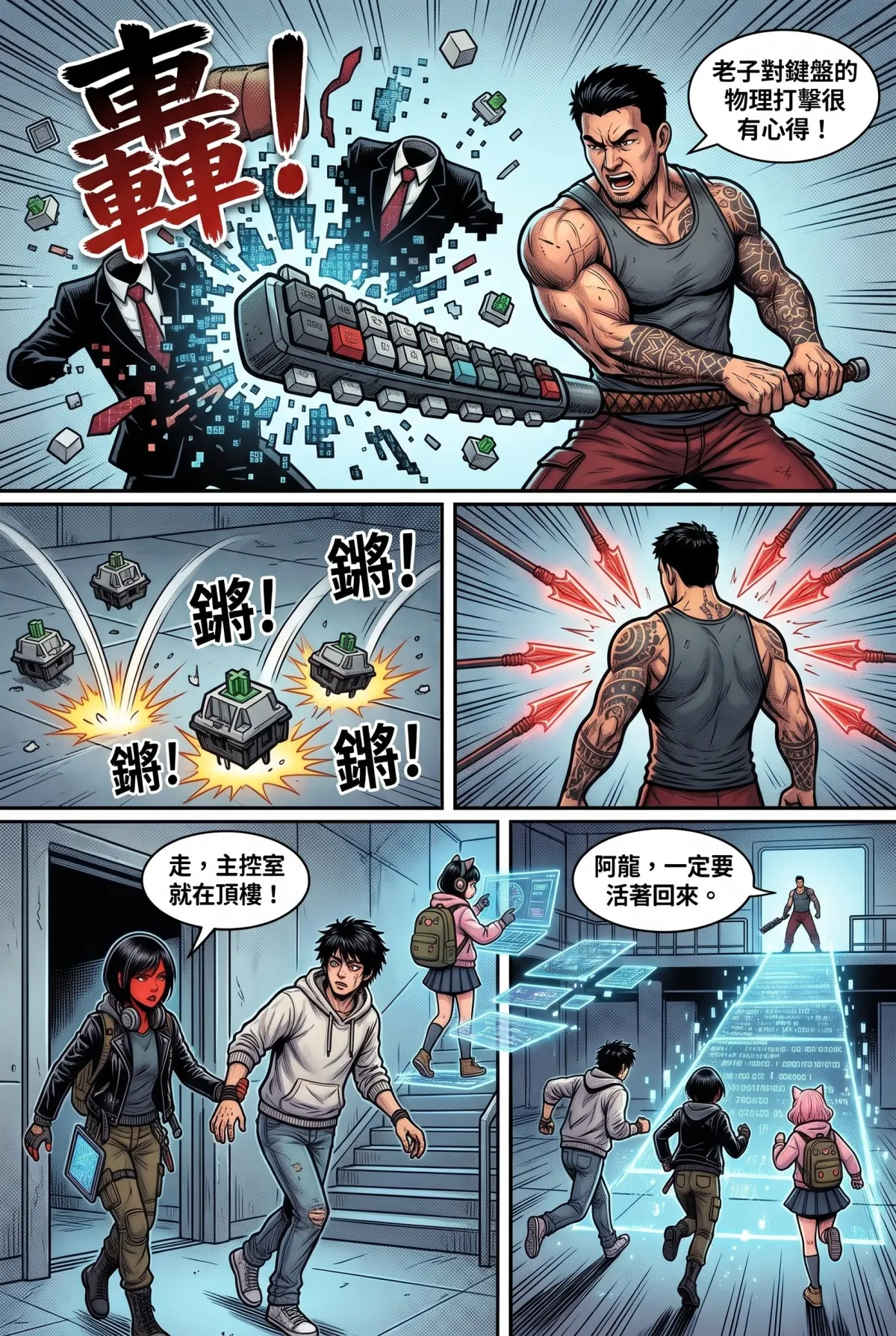您的主角已離線：別再投那個選項了！ 第 6 集　您的主角已離線：別再投那個選項了！ - 第6章：雲端總攻！把悲劇扭轉成爆笑秀 第 5 頁