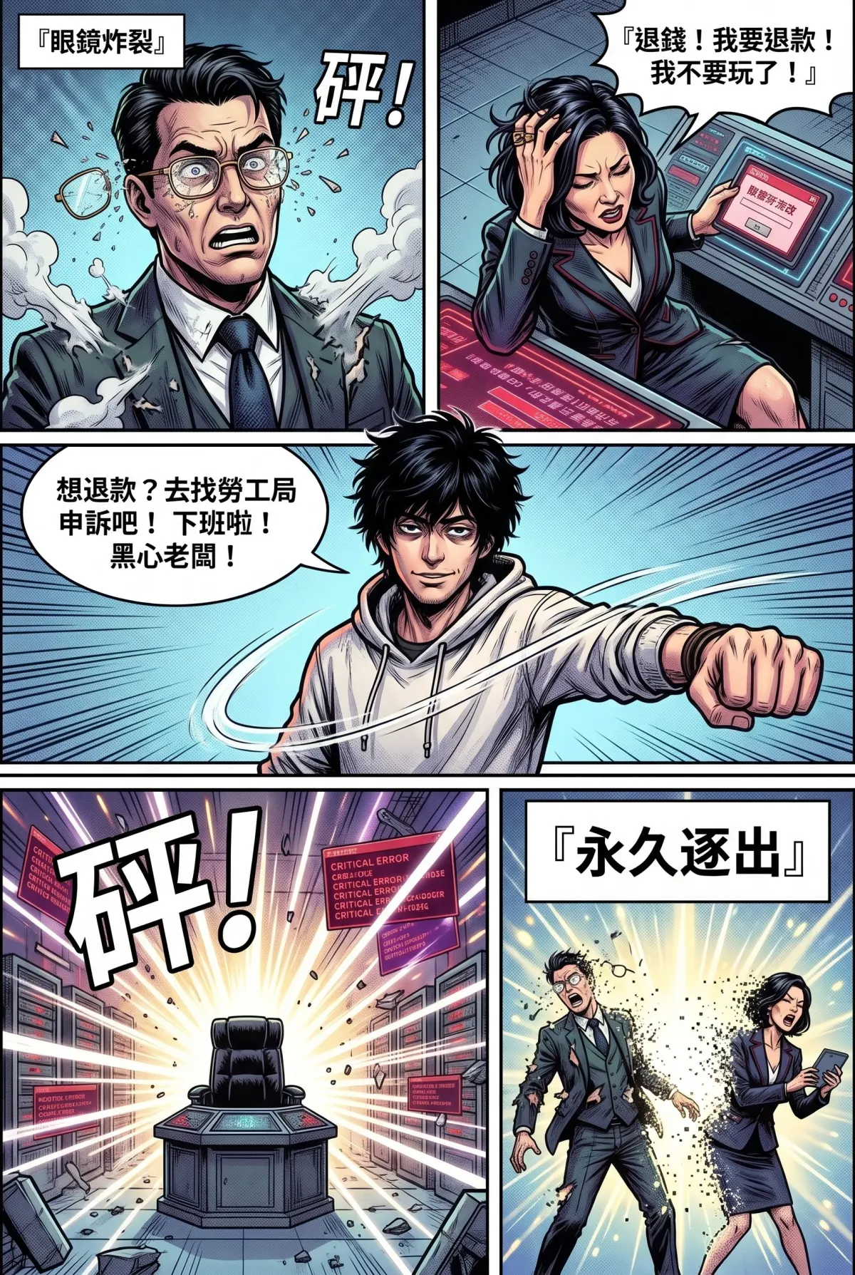 您的主角已離線：別再投那個選項了！ 第 7 集　您的主角已離線：別再投那個選項了！ - 第7章：第三種人生——把命運的筆還給自己(完) 第 9 頁