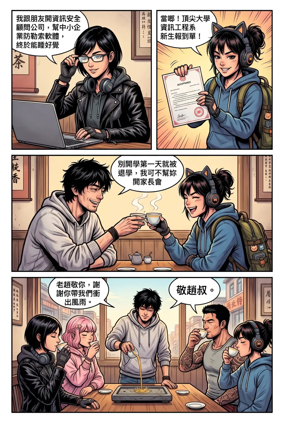 您的主角已離線：別再投那個選項了！ 第 7 集　您的主角已離線：別再投那個選項了！ - 第7章：第三種人生——把命運的筆還給自己(完) 第 13 頁