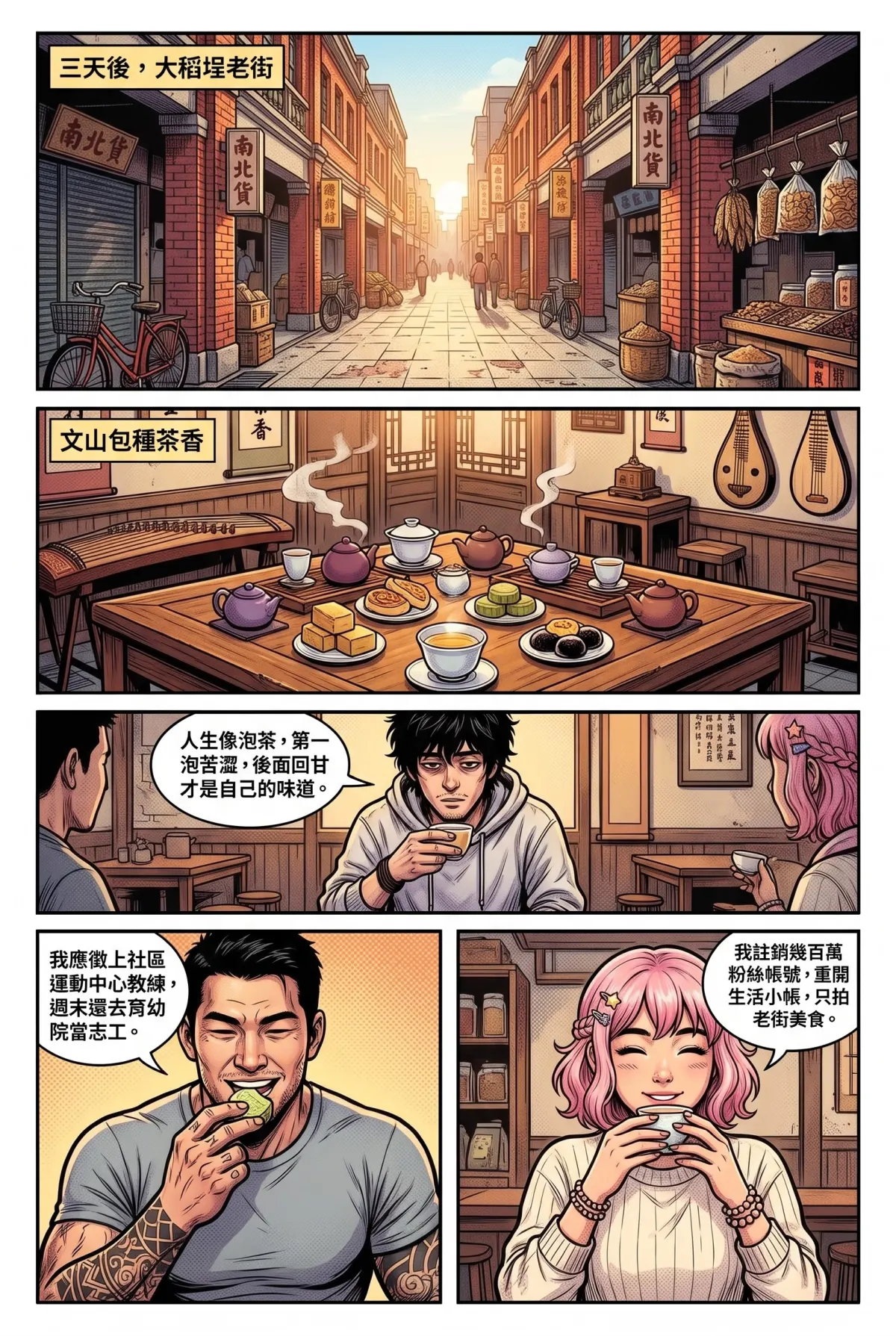 您的主角已離線：別再投那個選項了！ 第 7 集　您的主角已離線：別再投那個選項了！ - 第7章：第三種人生——把命運的筆還給自己(完) 第 12 頁