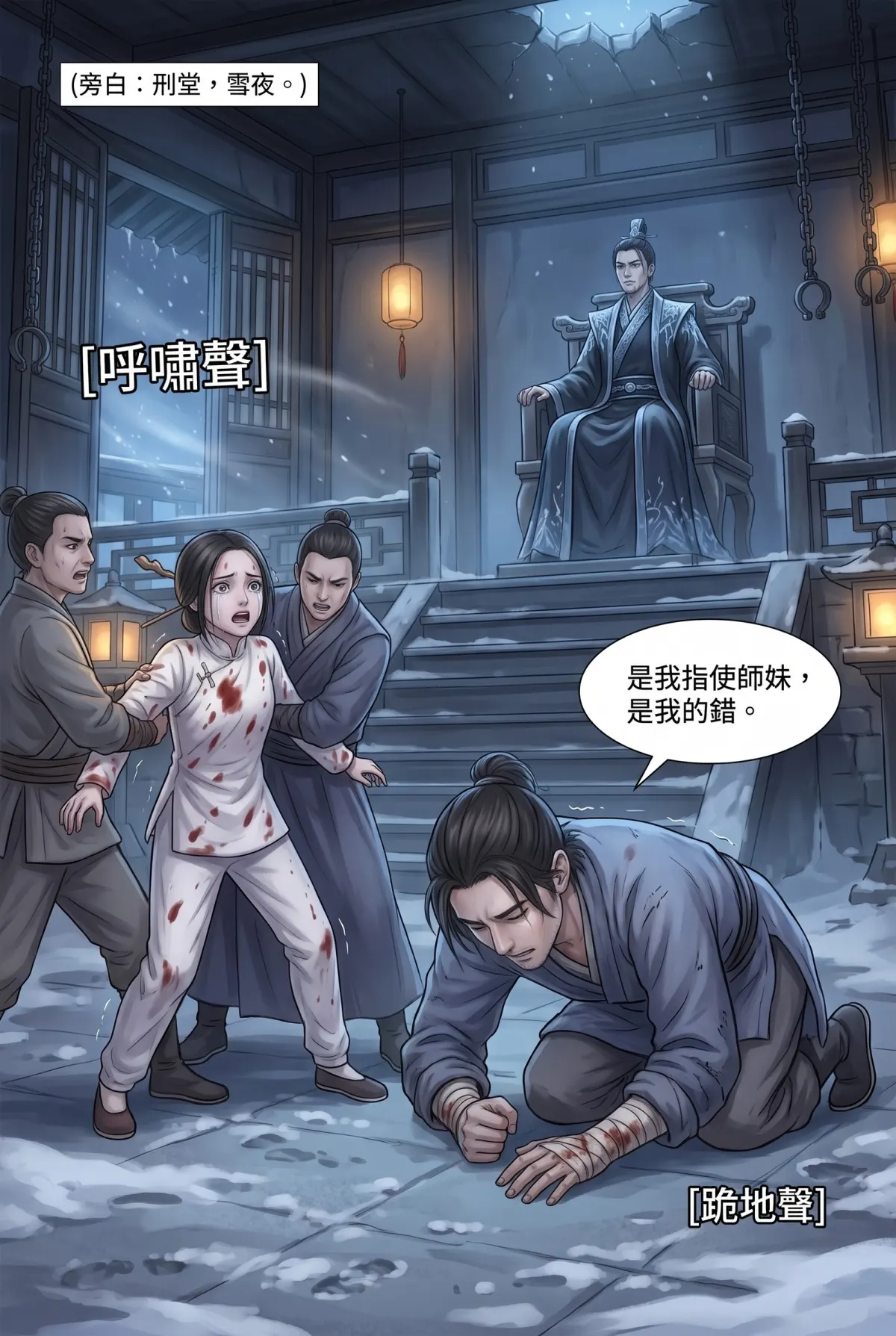《霜刃無聲》 第 1 集　《霜刃無聲》 - 第一章 風雪小屋 第 10 頁