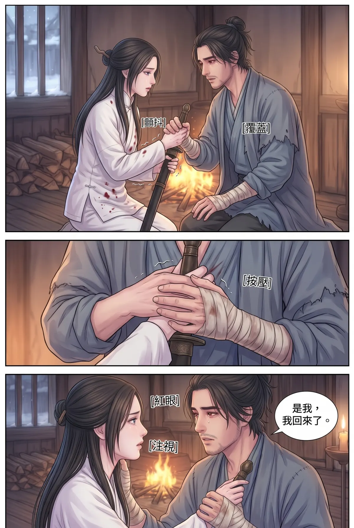 《霜刃無聲》 第 1 集　《霜刃無聲》 - 第一章 風雪小屋 第 19 頁