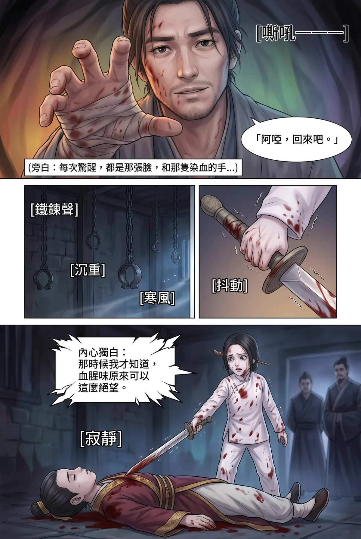 《霜刃無聲》 第 1 集　《霜刃無聲》 - 第一章 風雪小屋 第 9 頁