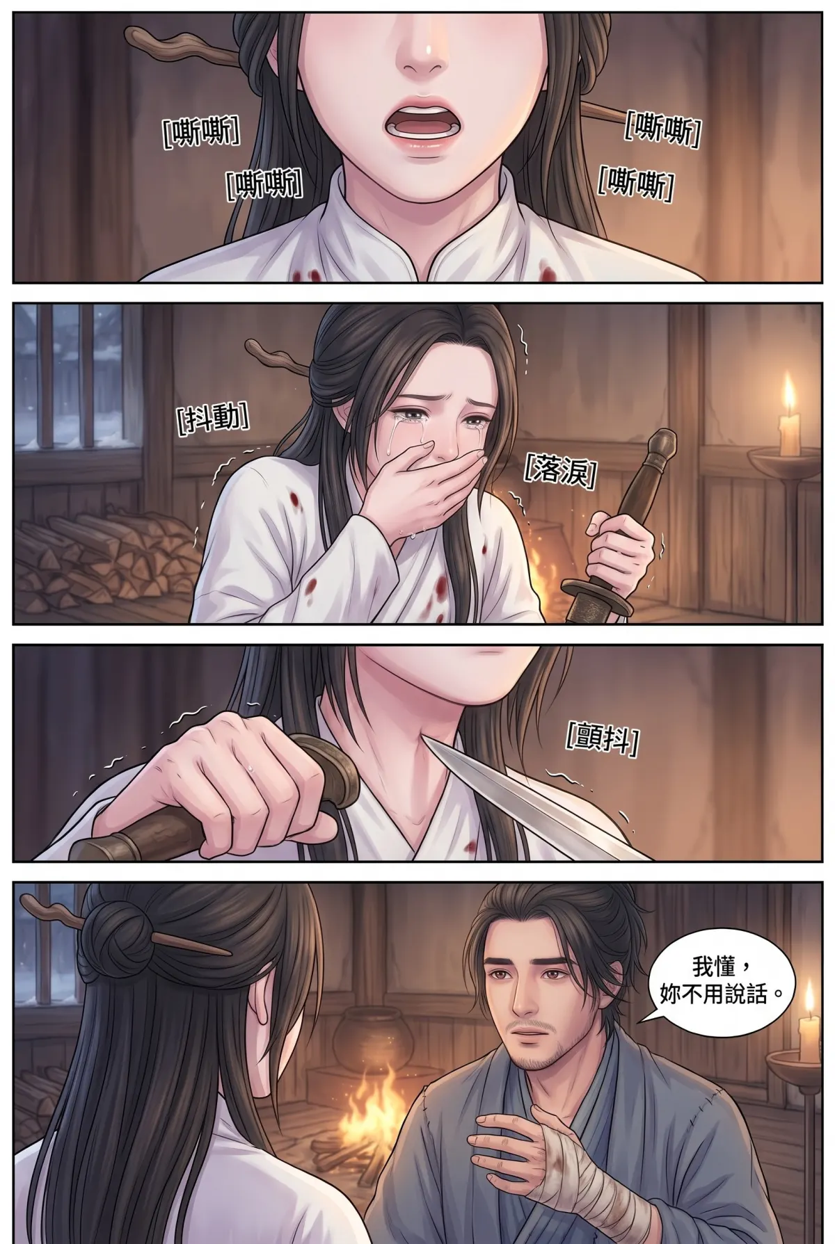 《霜刃無聲》 第 1 集　《霜刃無聲》 - 第一章 風雪小屋 第 18 頁